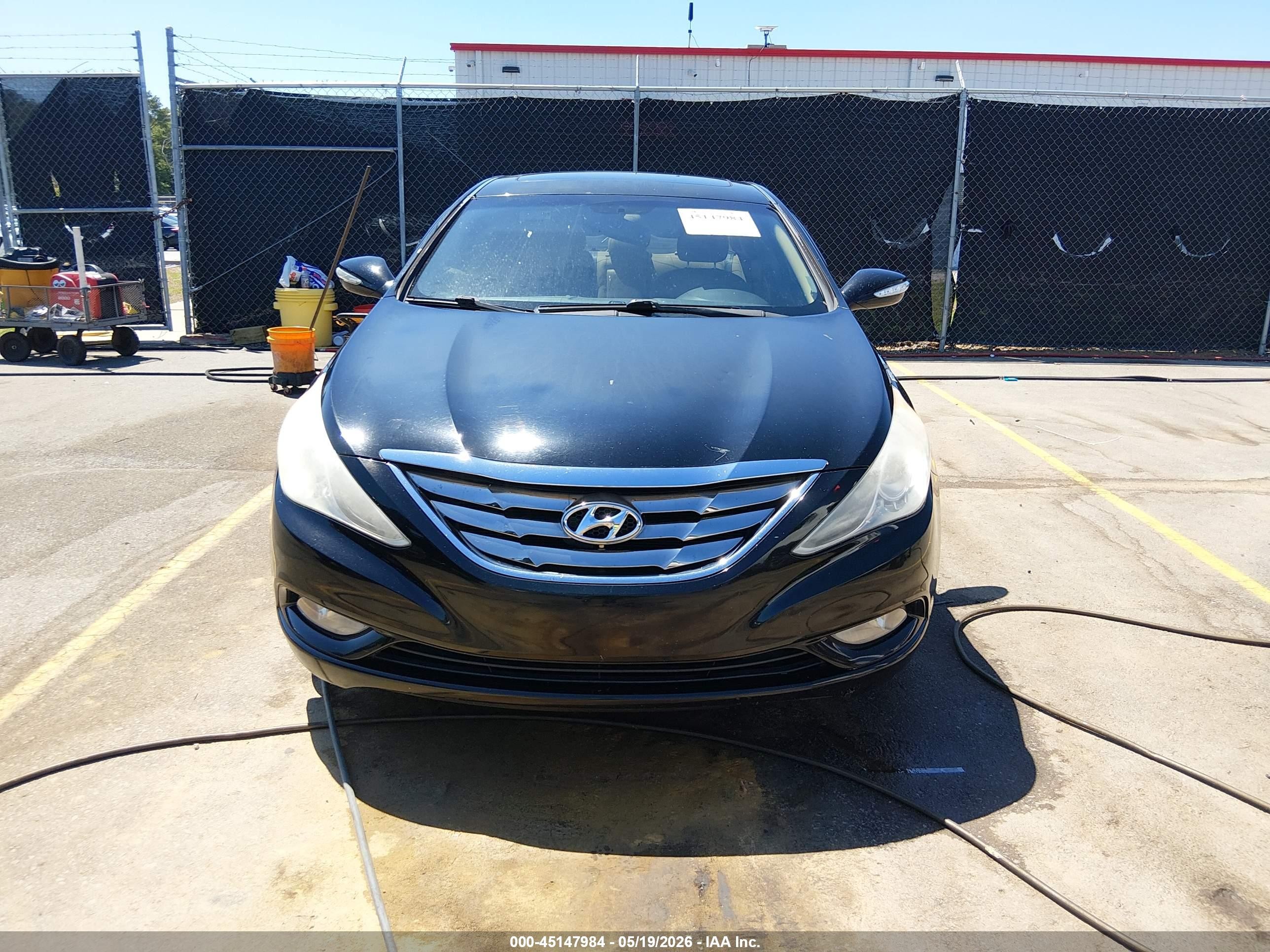 2013 Hyundai Sonata Limited Black vin: 5NPEC4AC0DH530412