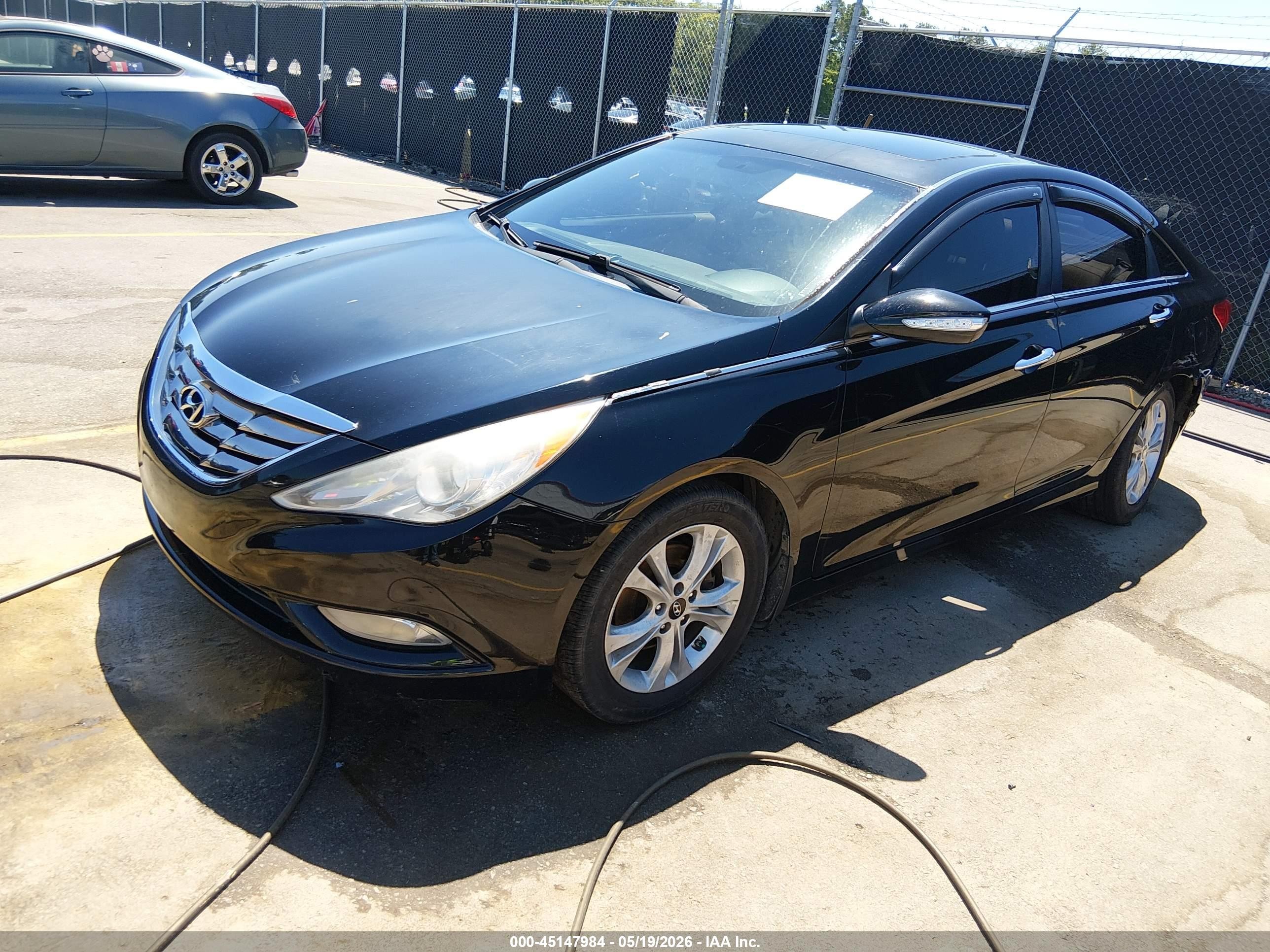 2013 Hyundai Sonata Limited Black vin: 5NPEC4AC0DH530412