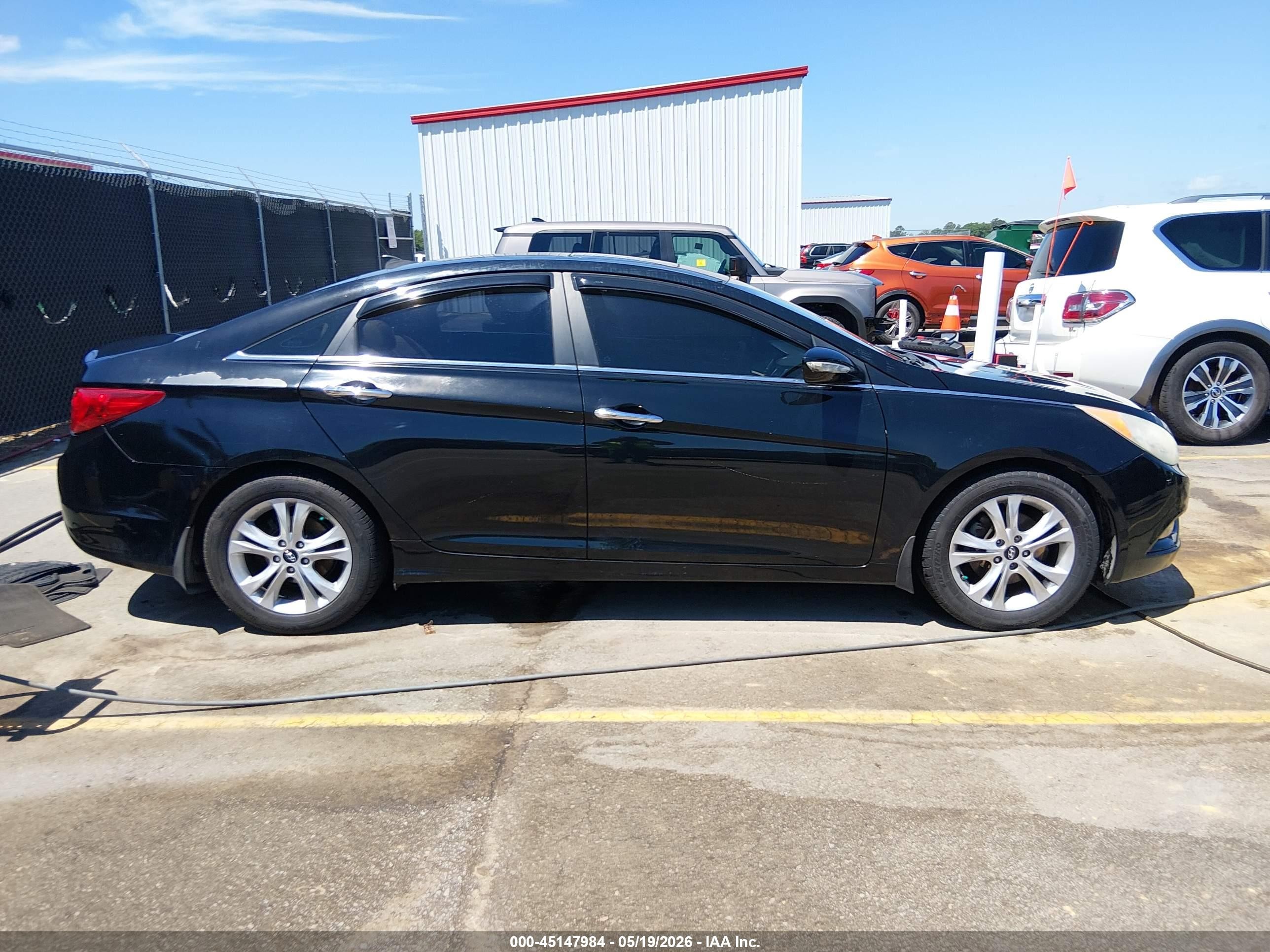 2013 Hyundai Sonata Limited Black vin: 5NPEC4AC0DH530412