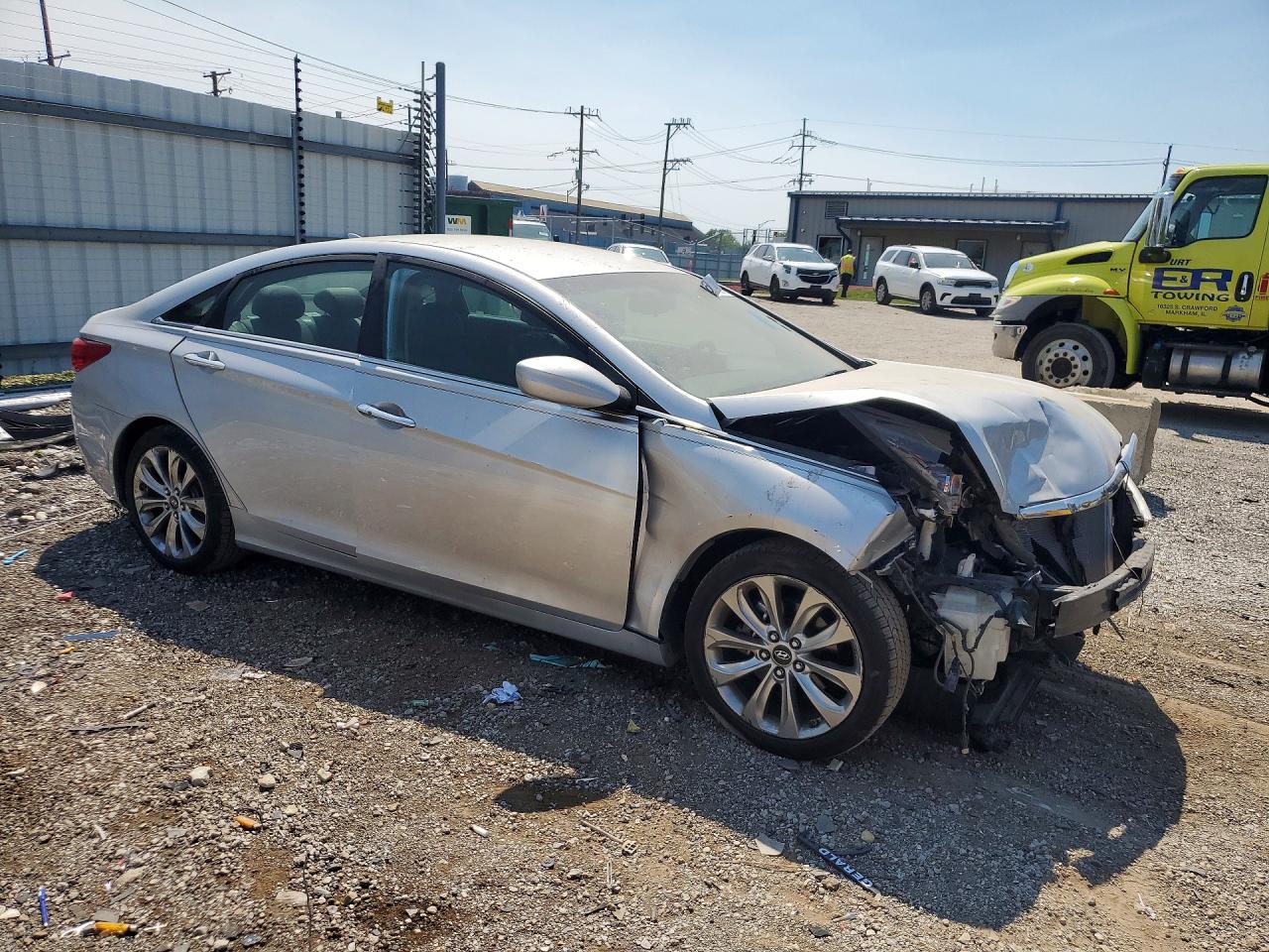 2013 Hyundai Sonata Se Silver vin: 5NPEC4AC0DH532094
