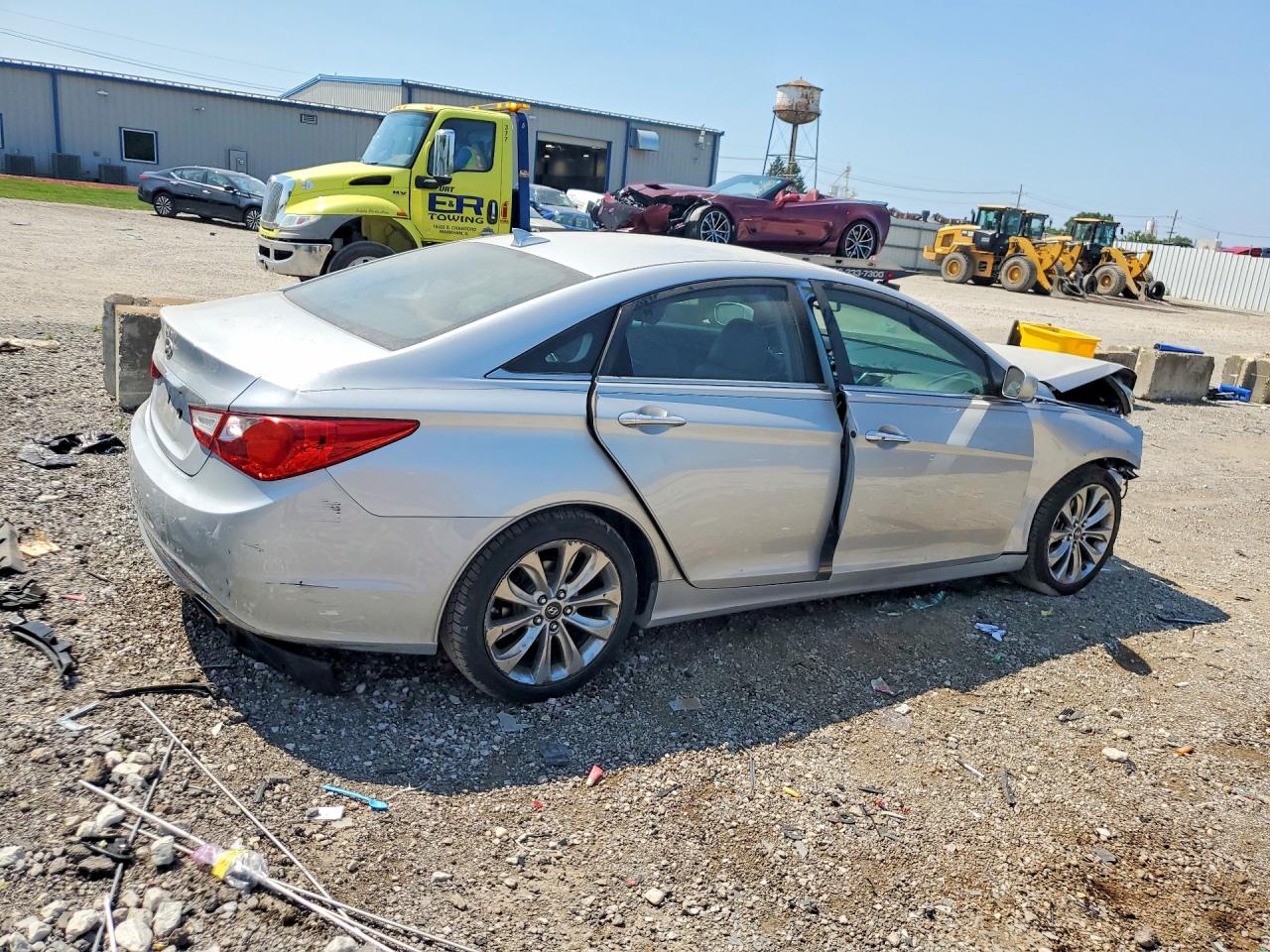 2013 Hyundai Sonata Se Silver vin: 5NPEC4AC0DH532094