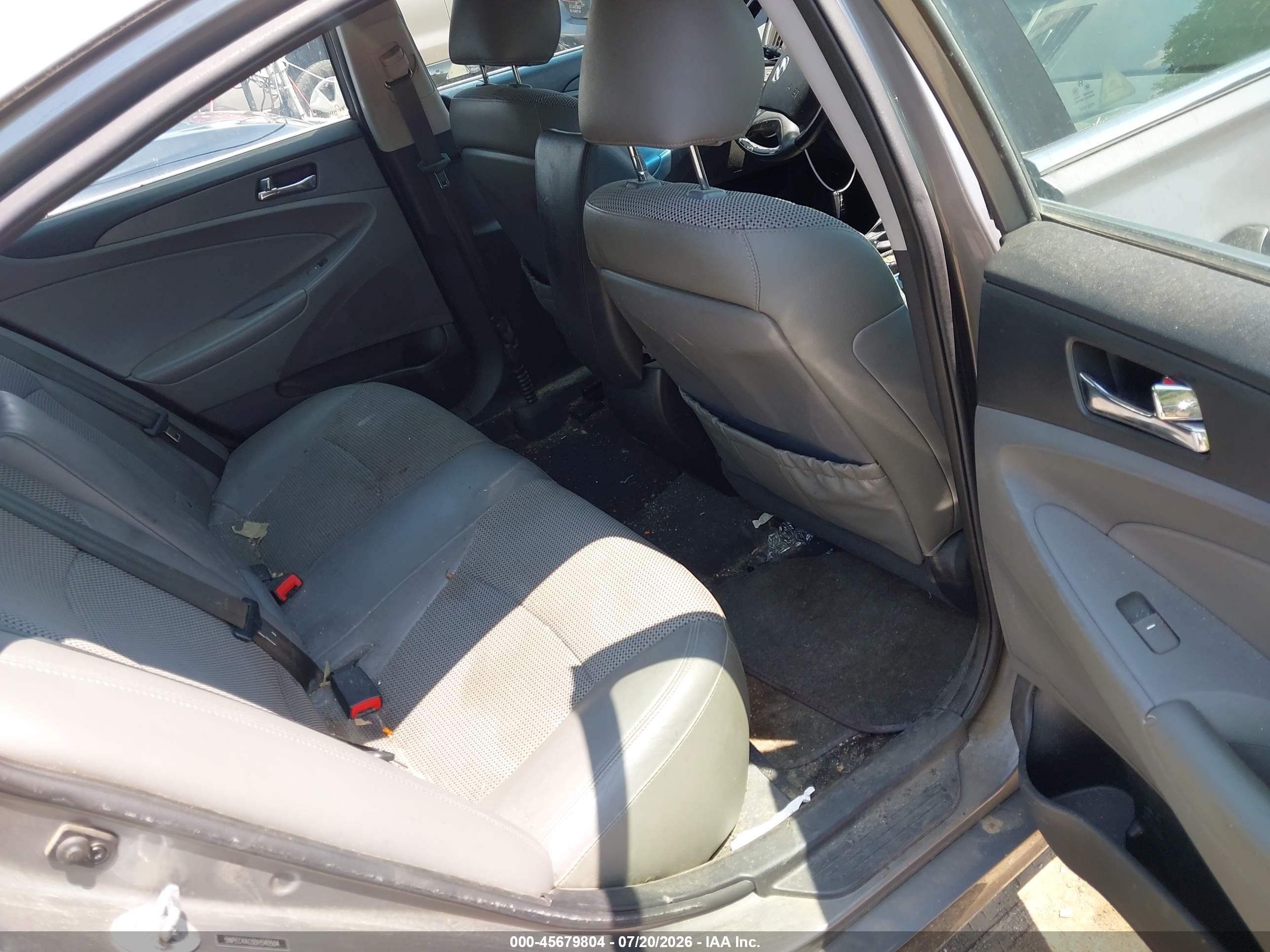 2013 Hyundai Sonata Se Gray vin: 5NPEC4AC0DH540504
