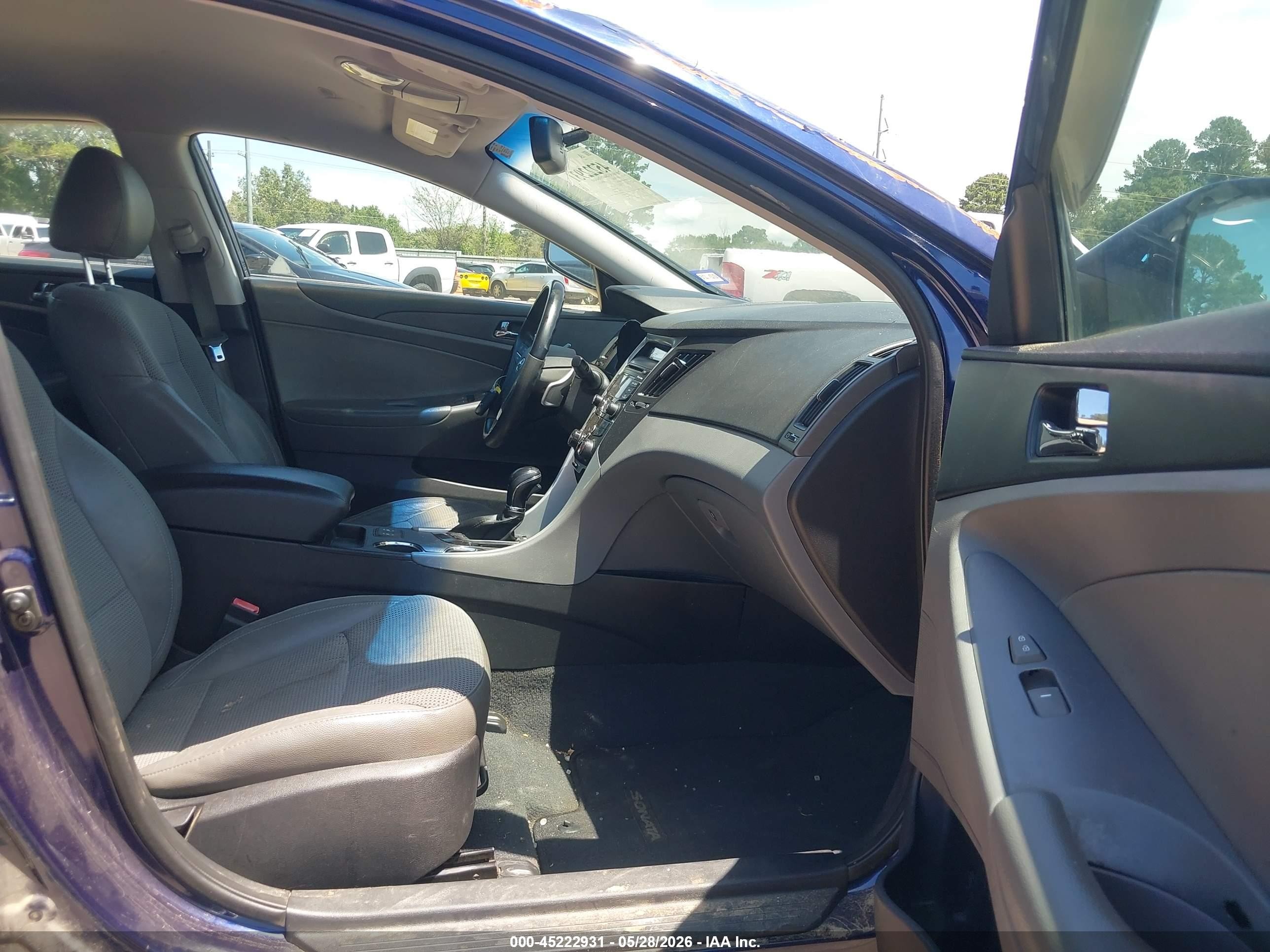 2013 Hyundai Sonata Se Blue vin: 5NPEC4AC0DH555794