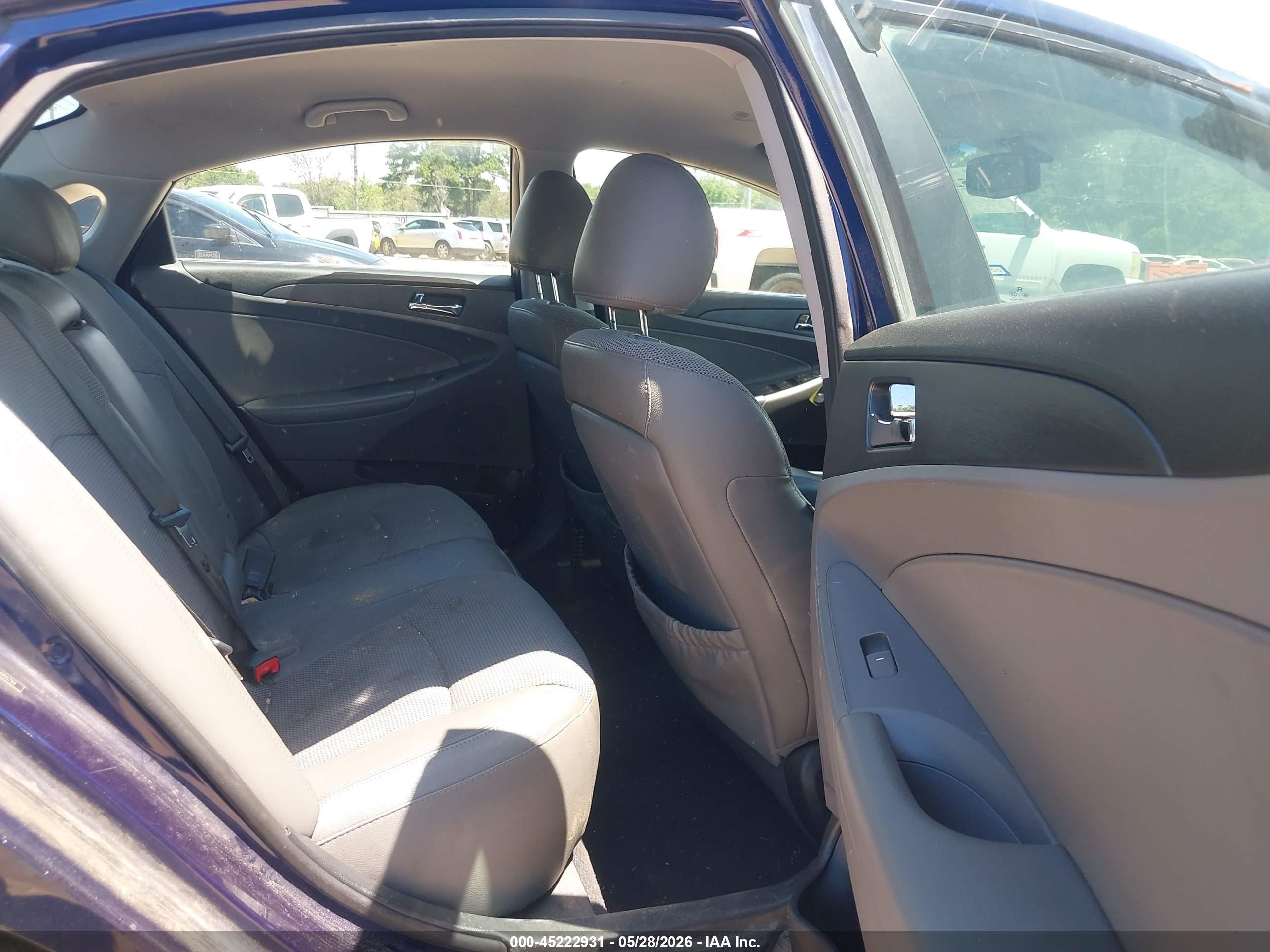 2013 Hyundai Sonata Se Blue vin: 5NPEC4AC0DH555794