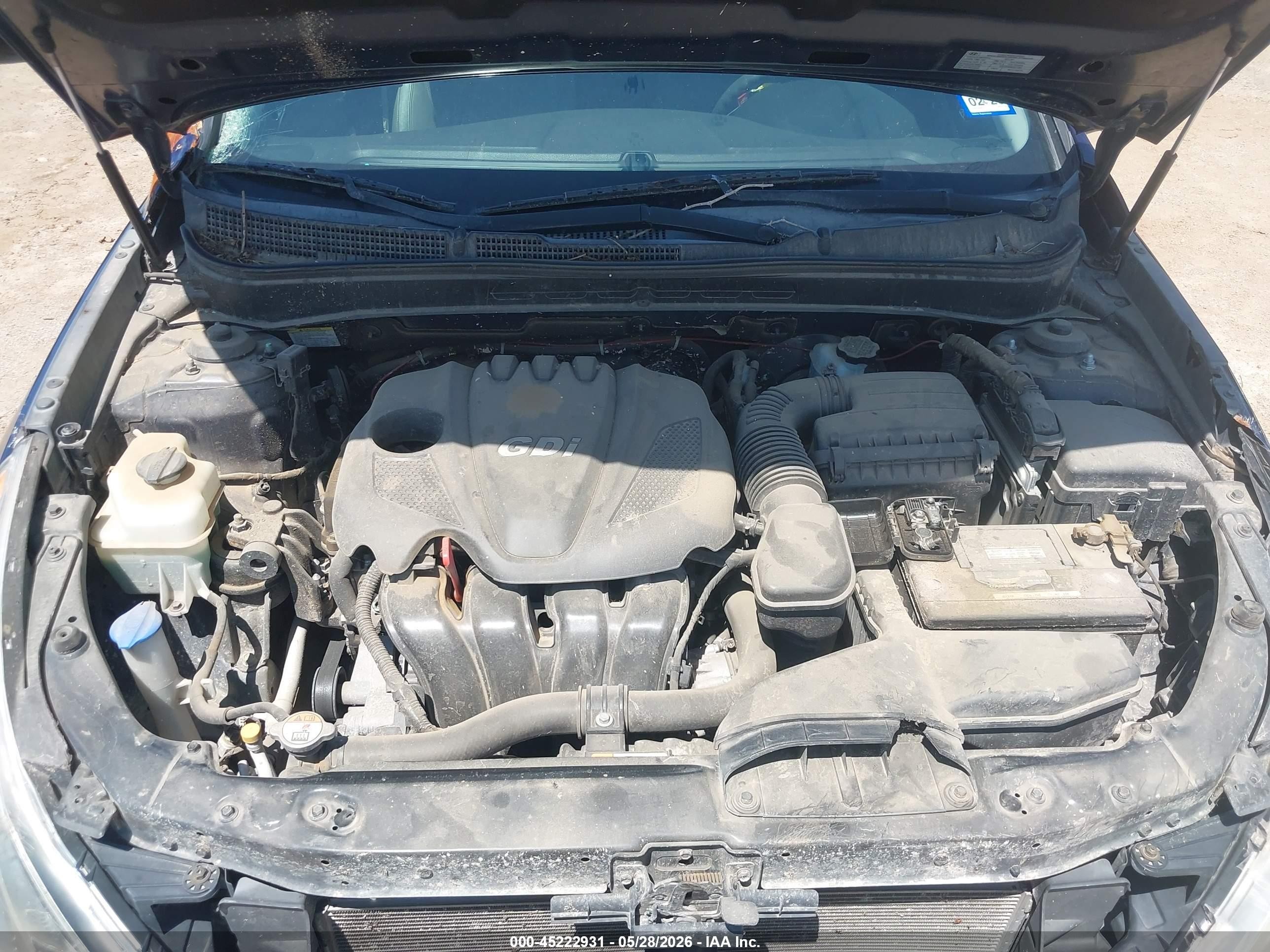2013 Hyundai Sonata Se Blue vin: 5NPEC4AC0DH555794