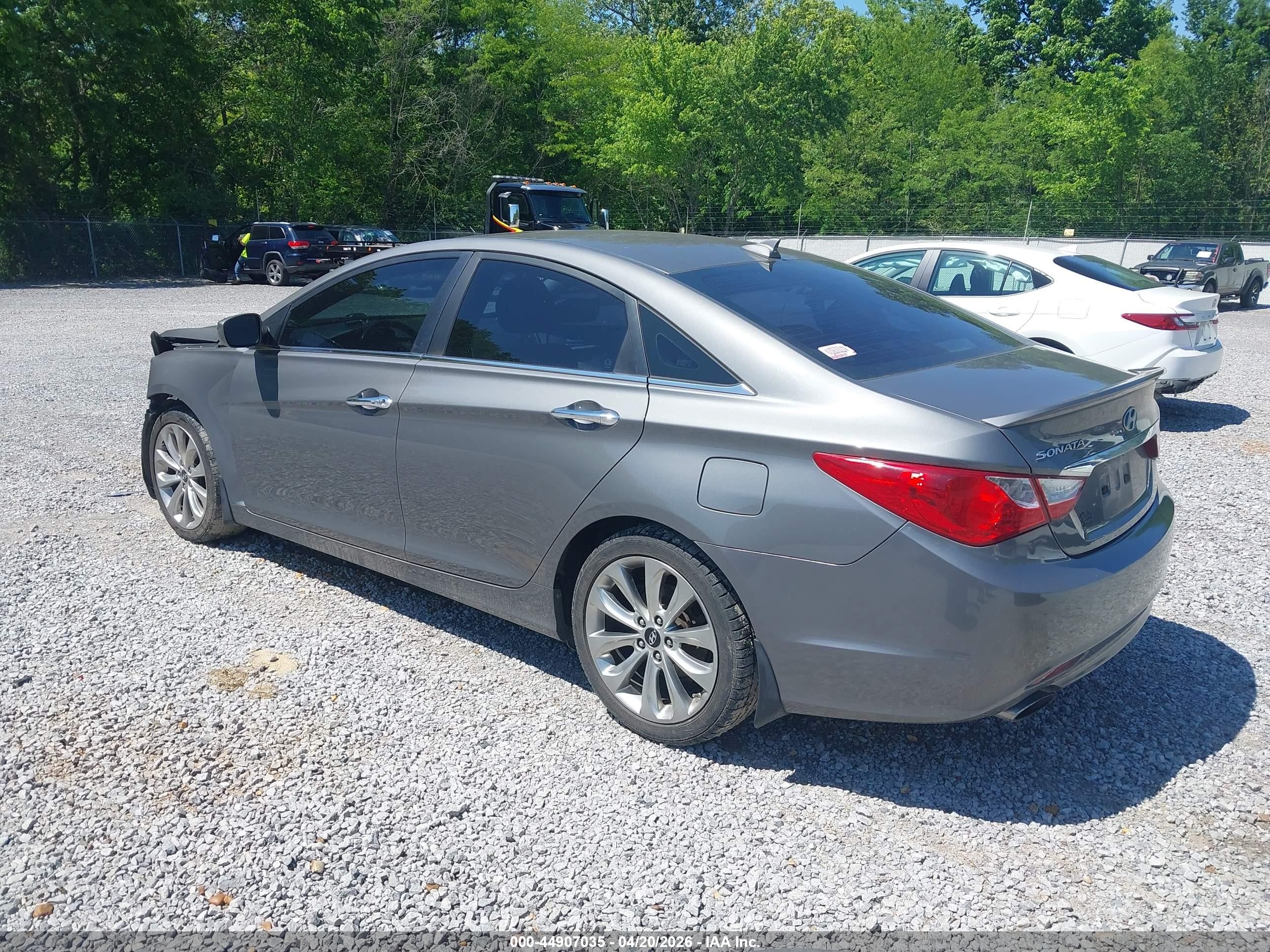 2013 Hyundai Sonata Se Silver vin: 5NPEC4AC0DH562471