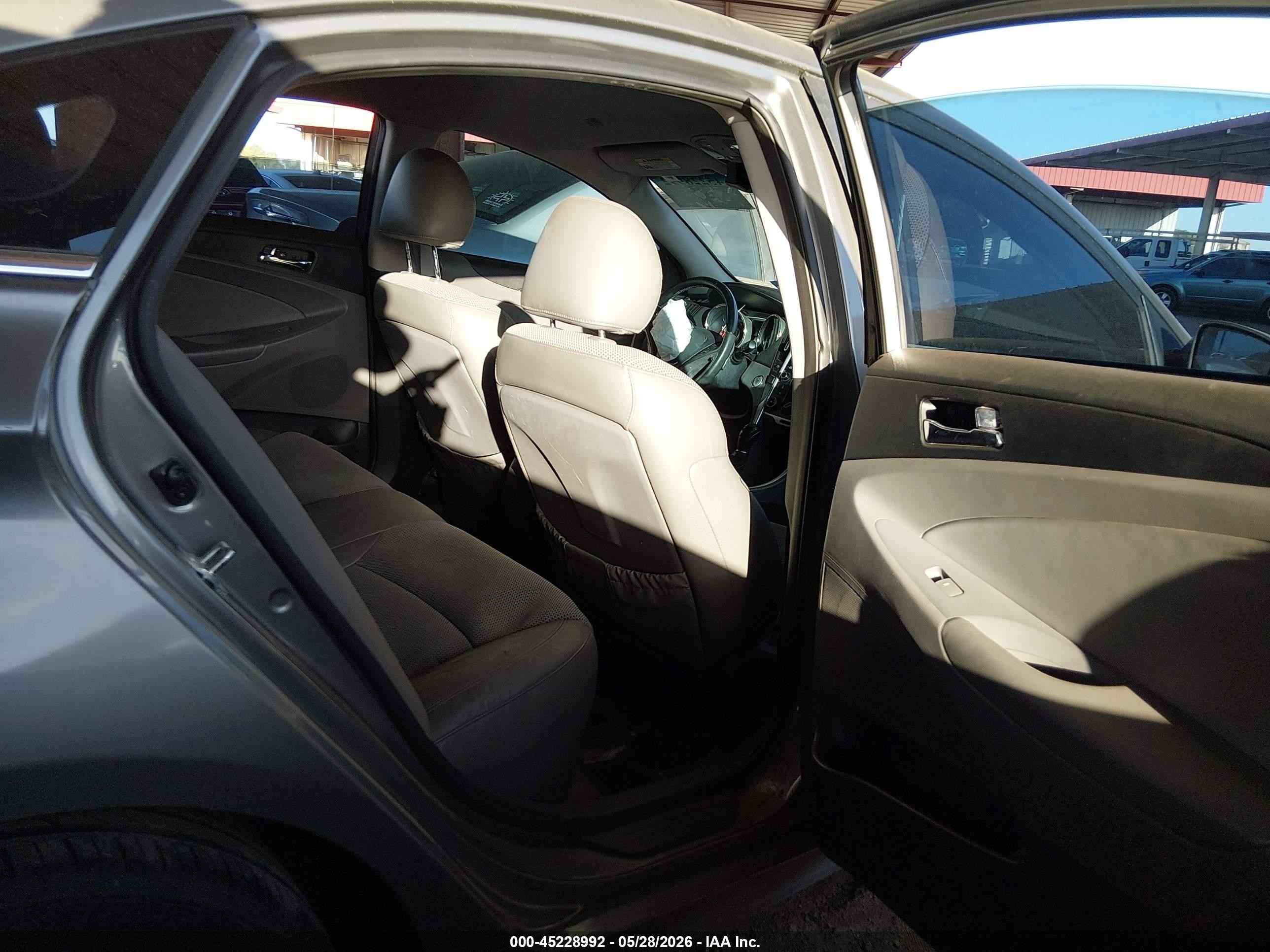 2013 Hyundai Sonata Se Gray vin: 5NPEC4AC0DH565936