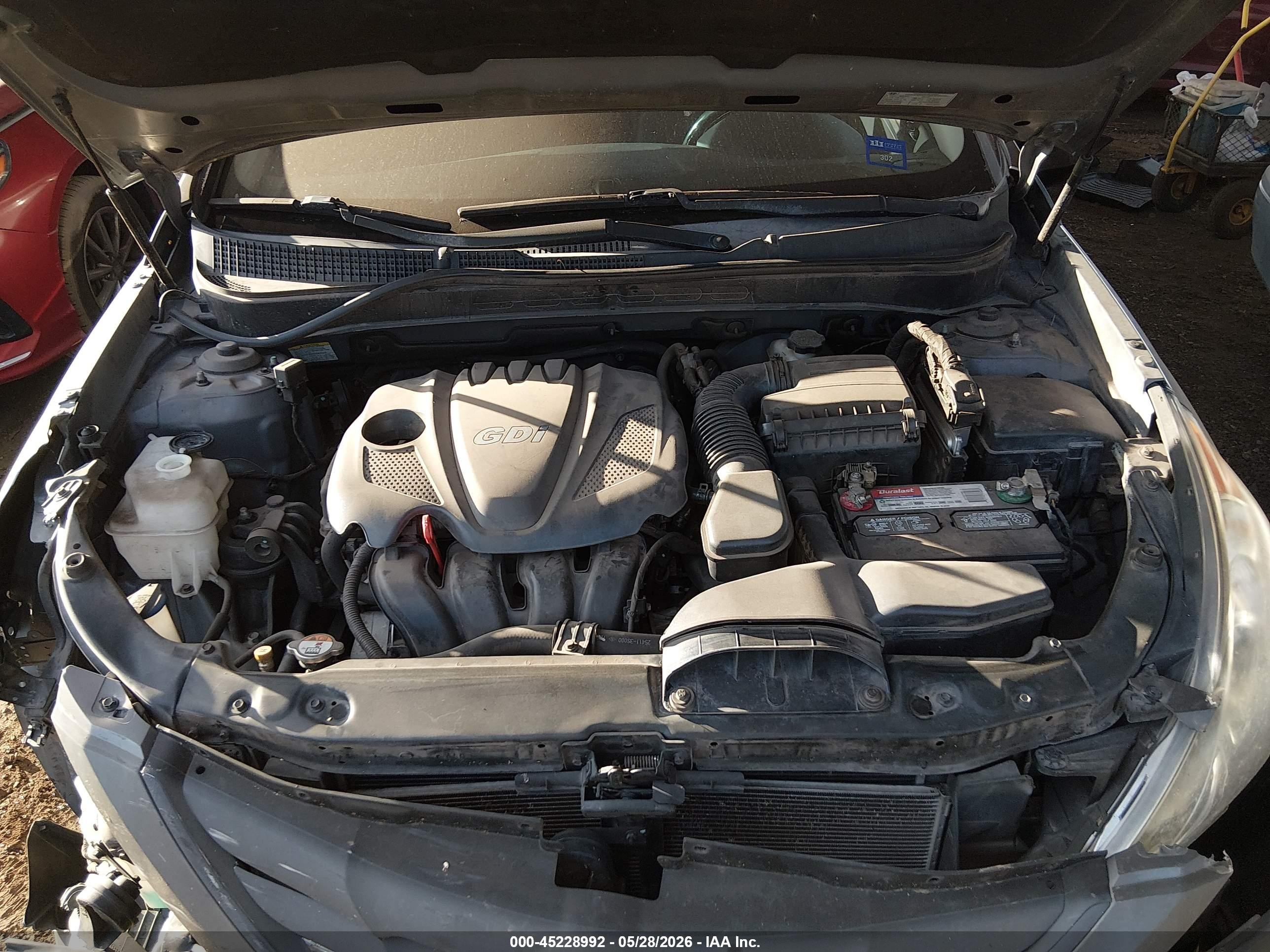 2013 Hyundai Sonata Se Gray vin: 5NPEC4AC0DH565936