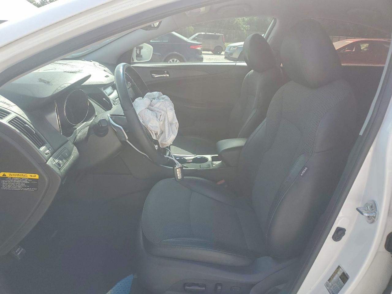 2013 Hyundai Sonata Se White vin: 5NPEC4AC0DH566262