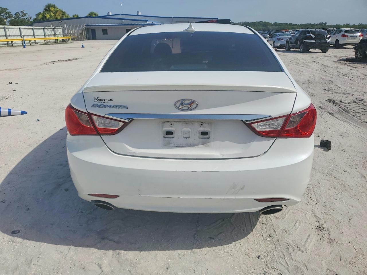 2013 Hyundai Sonata Se White vin: 5NPEC4AC0DH566262