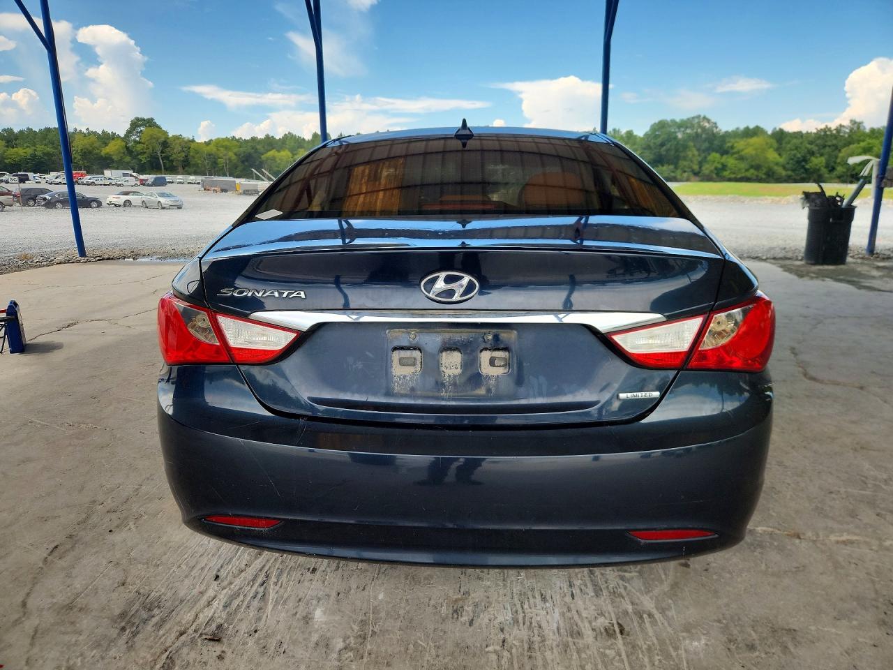 2013 Hyundai Sonata Limited Синий vin: 5NPEC4AC0DH575723