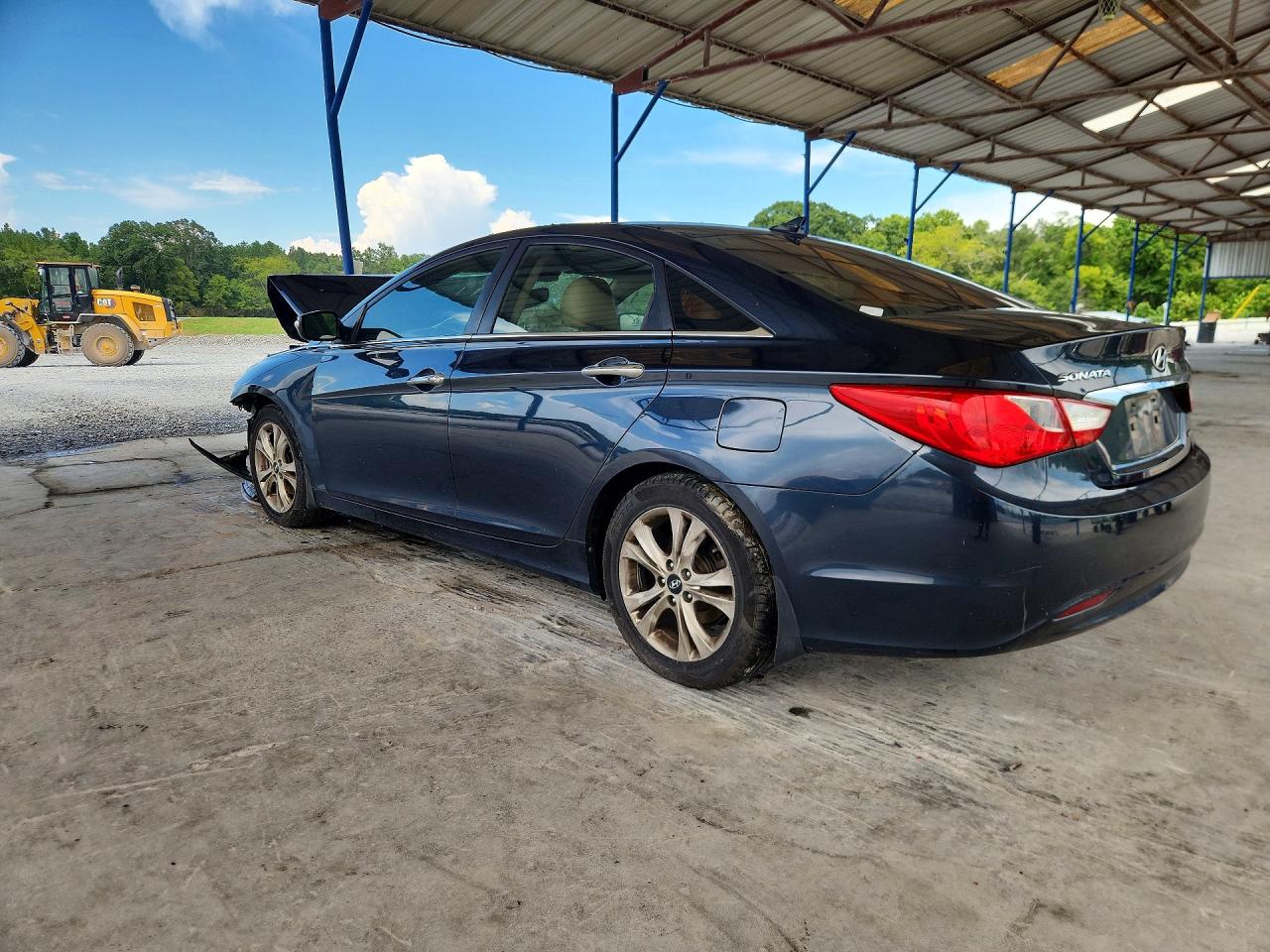 2013 Hyundai Sonata Limited Синий vin: 5NPEC4AC0DH575723