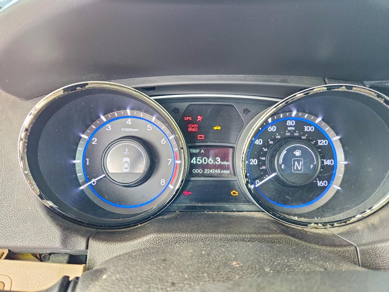 2013 Hyundai Sonata Limited Синий vin: 5NPEC4AC0DH575723