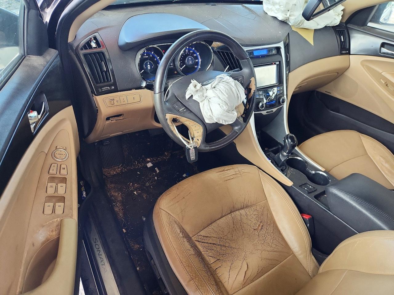 2013 Hyundai Sonata Limited Синий vin: 5NPEC4AC0DH575723