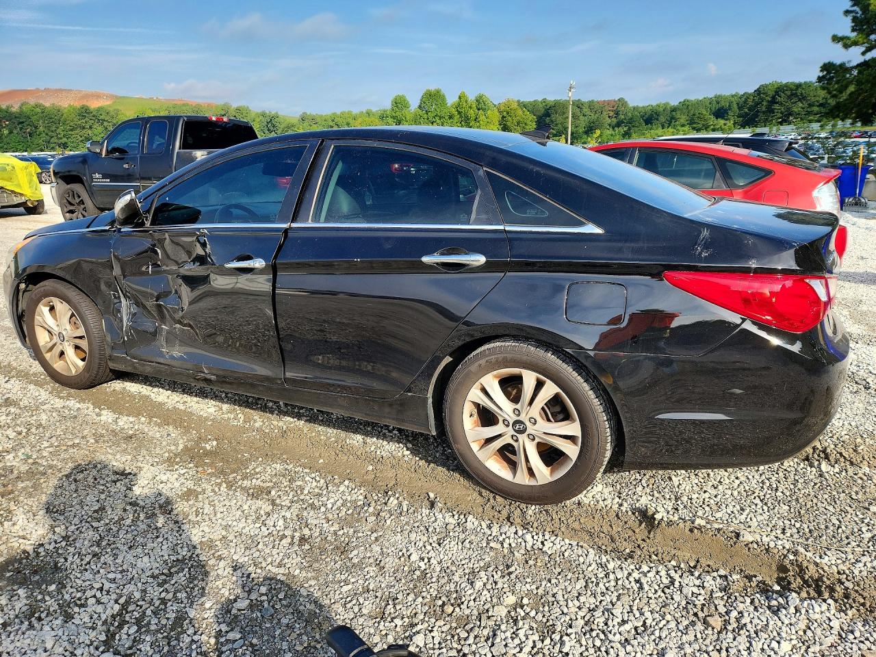 2013 Hyundai Sonata Limited Black vin: 5NPEC4AC0DH585670