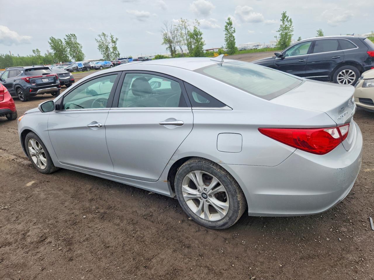 2013 Hyundai Sonata Se Silver vin: 5NPEC4AC0DH589704
