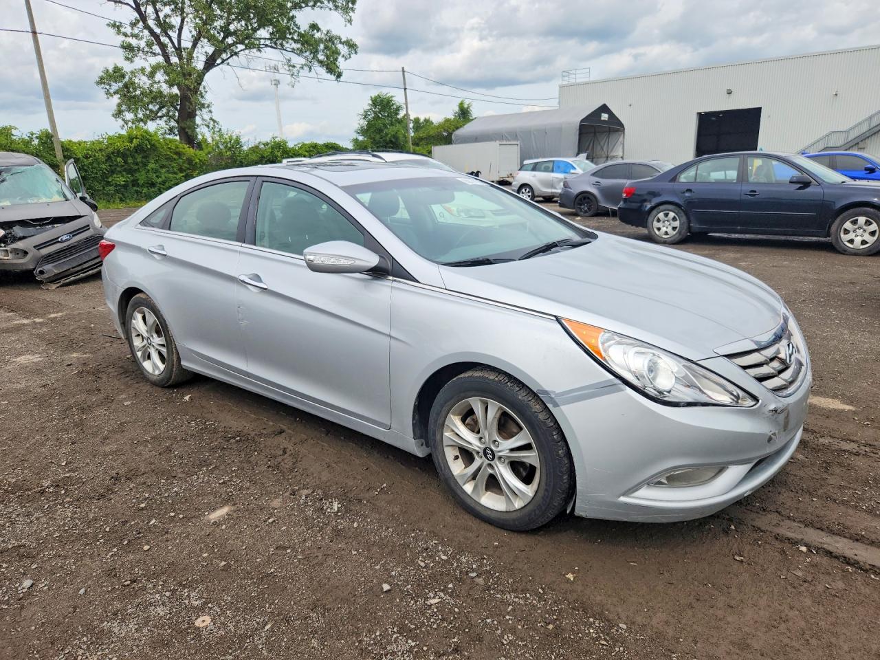 2013 Hyundai Sonata Se Silver vin: 5NPEC4AC0DH589704