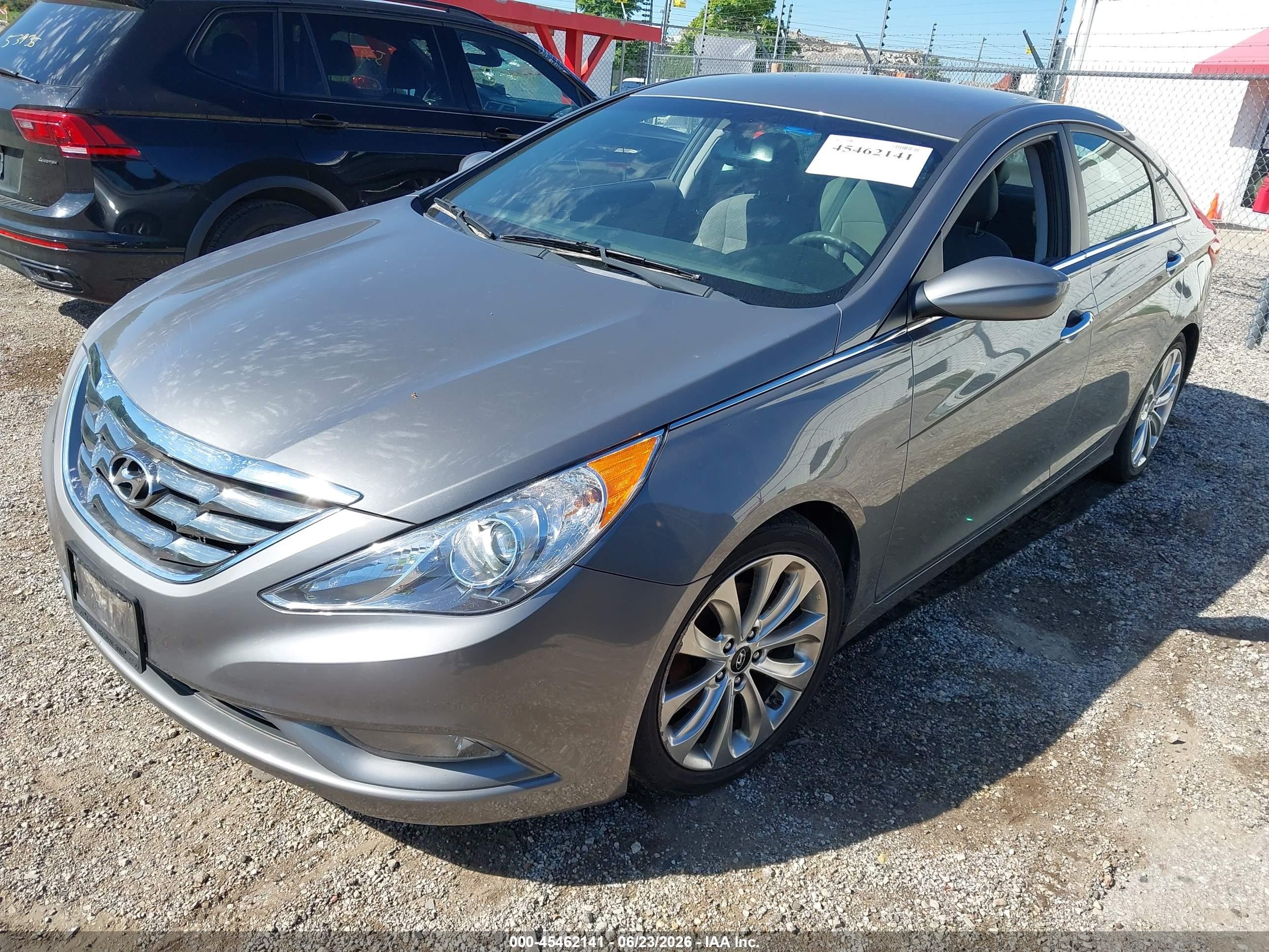 2013 Hyundai Sonata Se Gray vin: 5NPEC4AC0DH592909