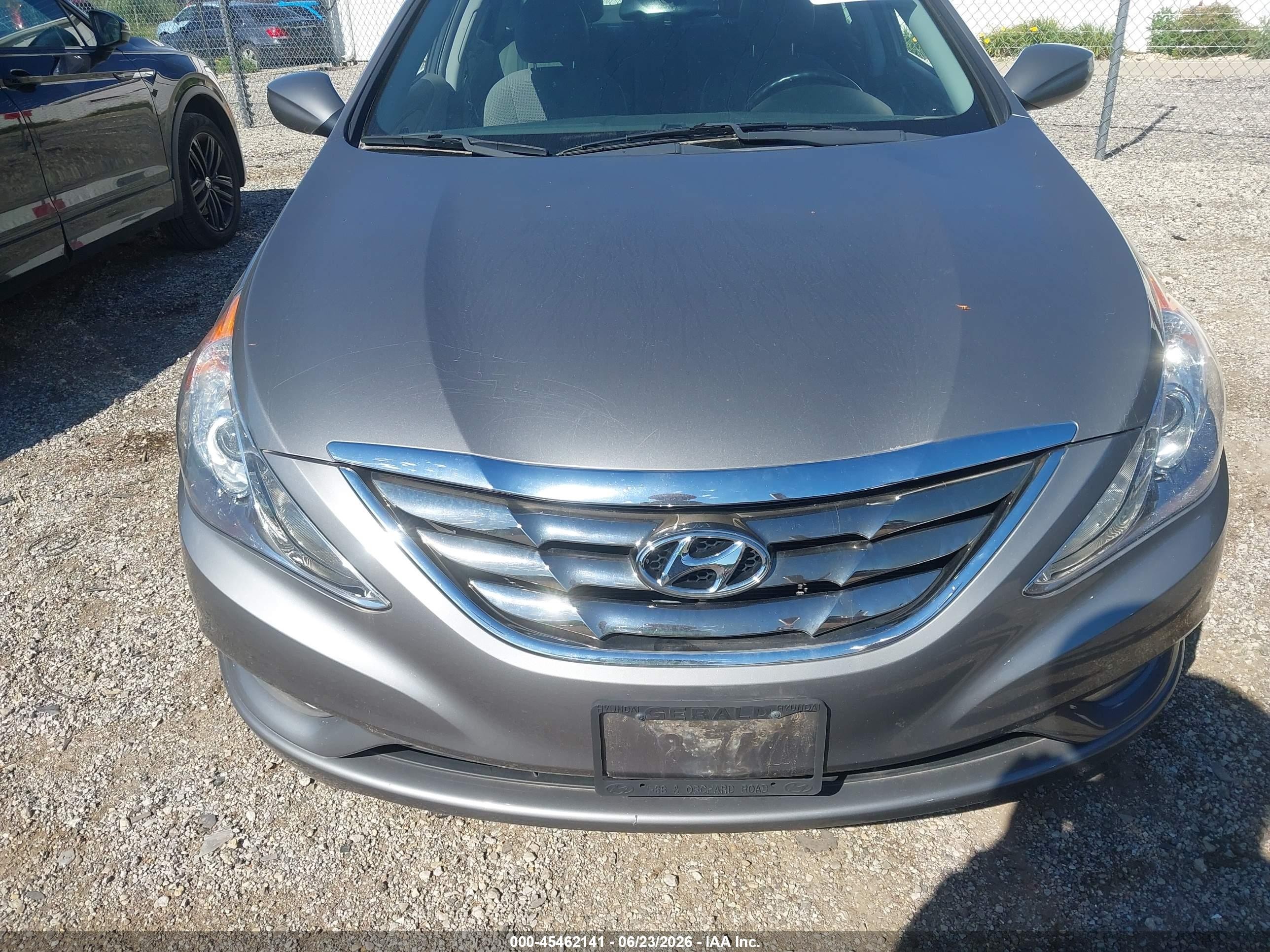 2013 Hyundai Sonata Se Gray vin: 5NPEC4AC0DH592909