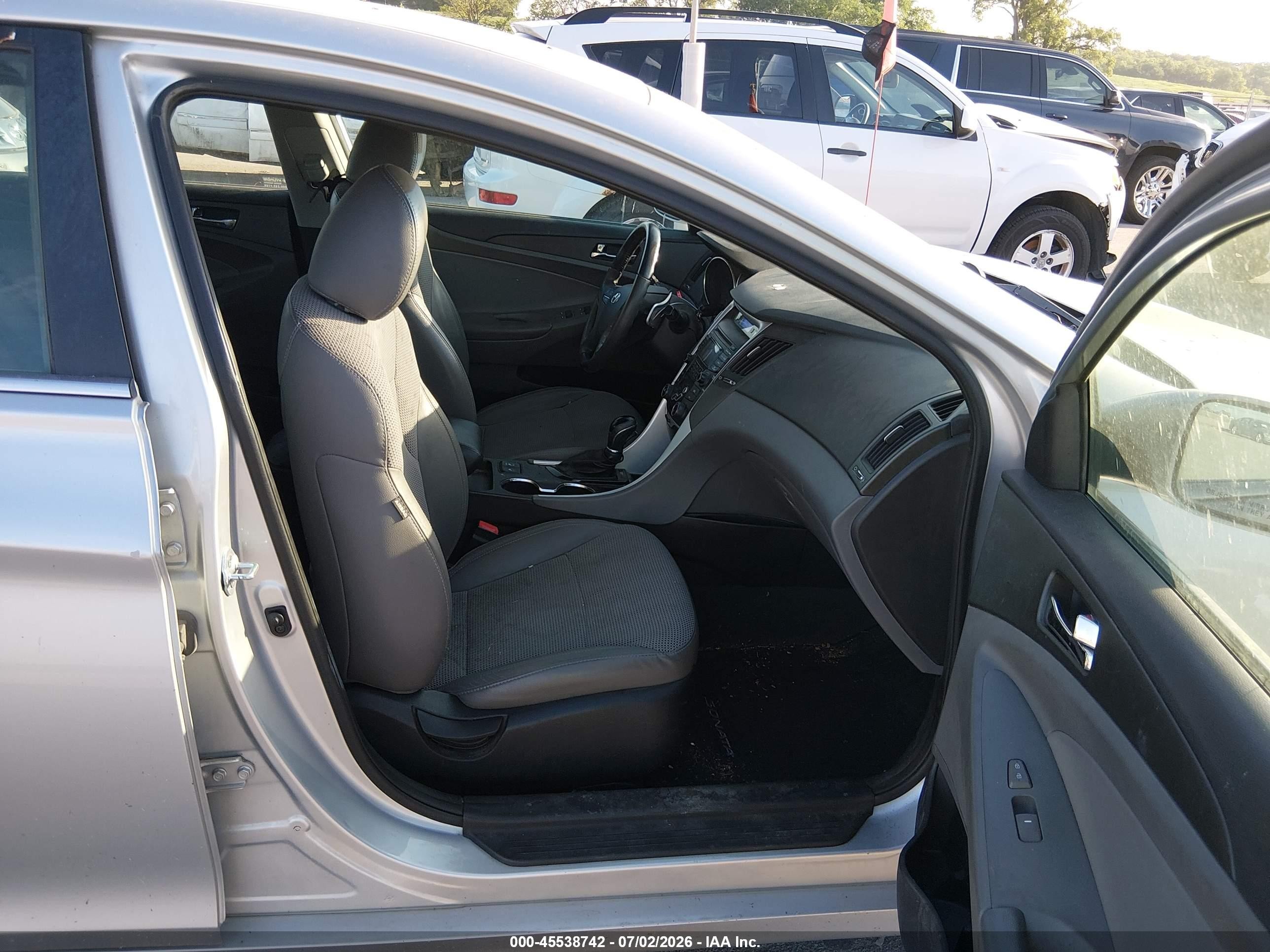 2013 Hyundai Sonata Se Silver vin: 5NPEC4AC0DH610115