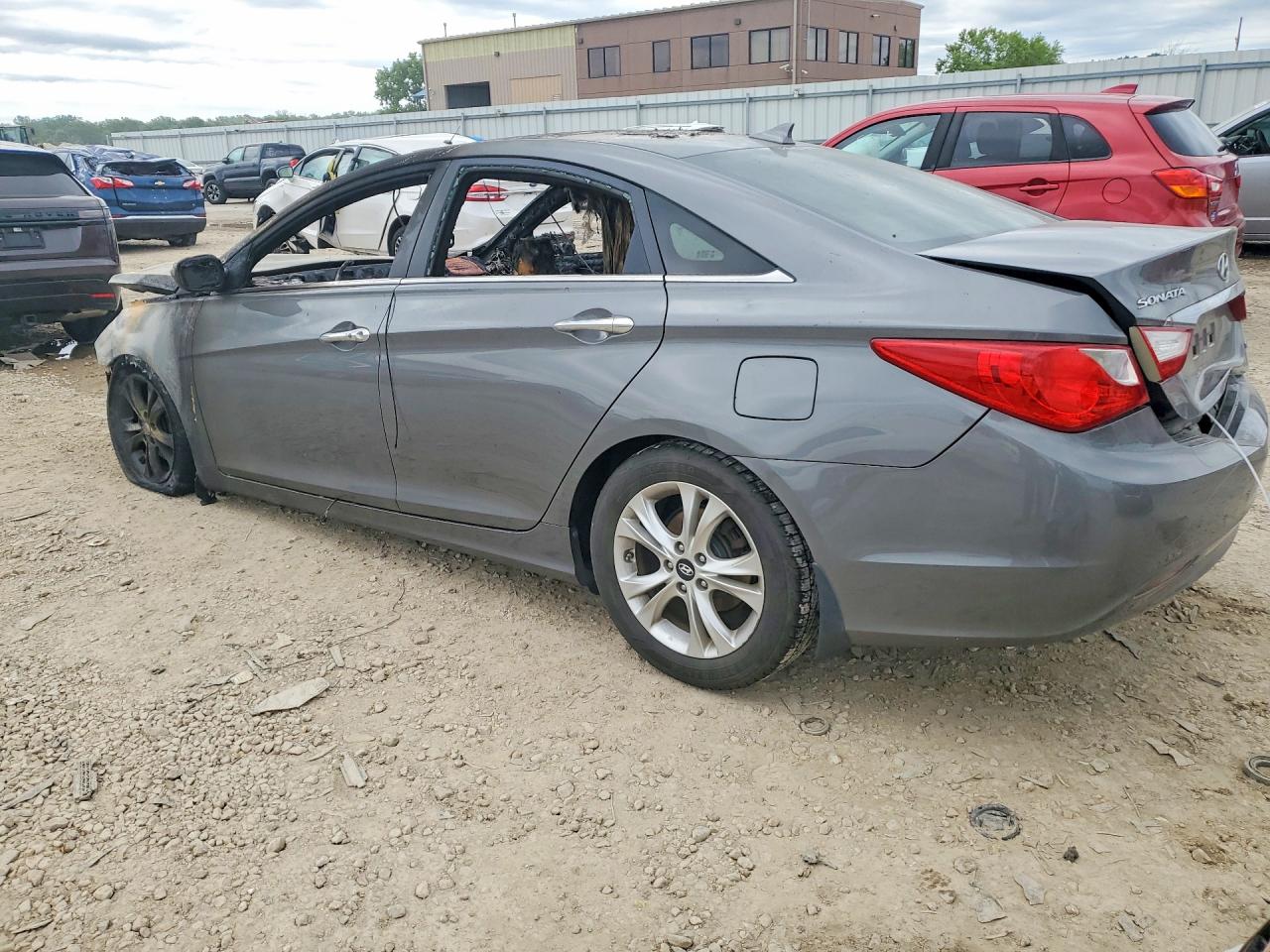 2013 Hyundai Sonata Limited Gray vin: 5NPEC4AC0DH617503