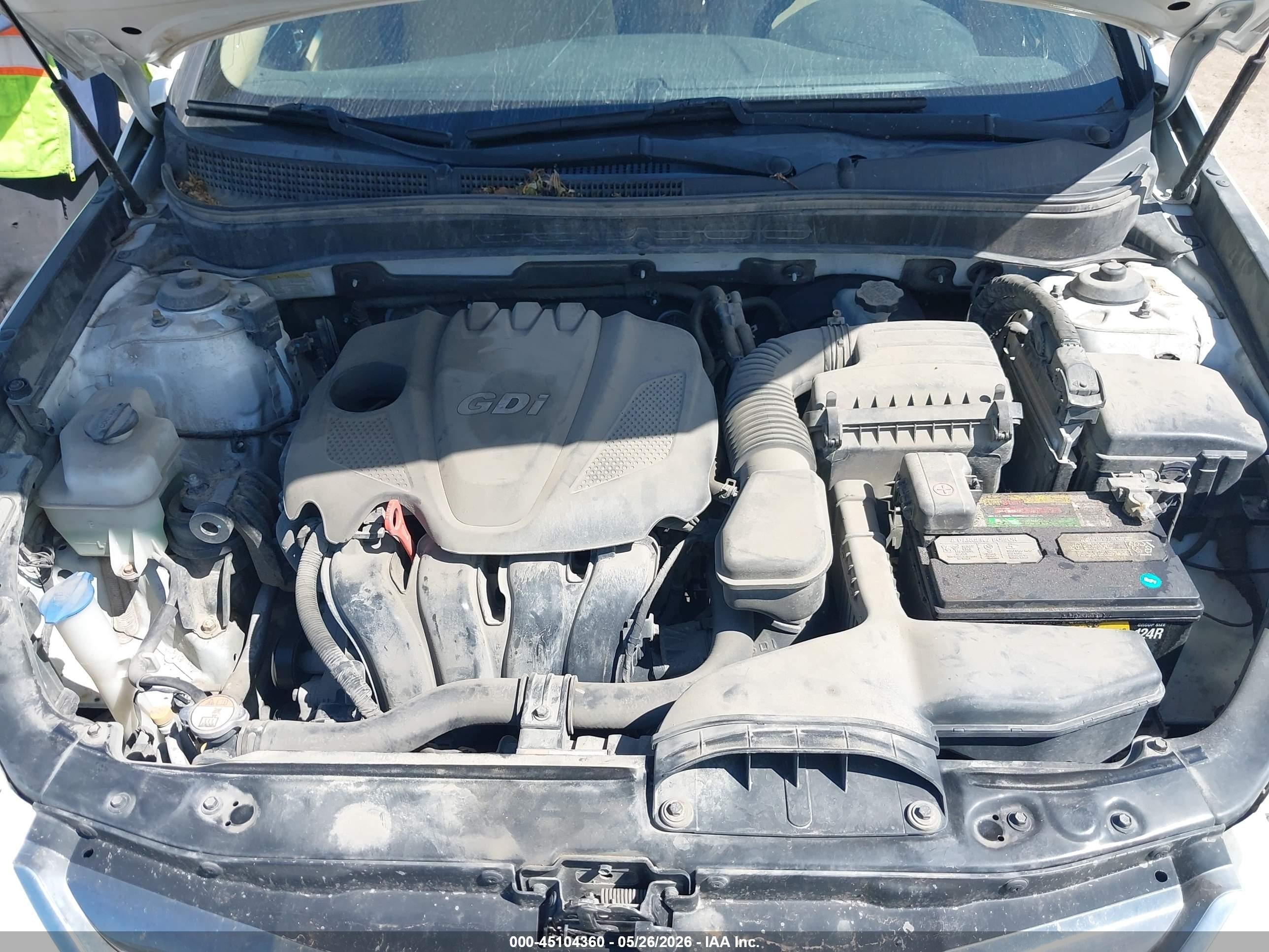 2013 Hyundai Sonata Limited Белый vin: 5NPEC4AC0DH623642