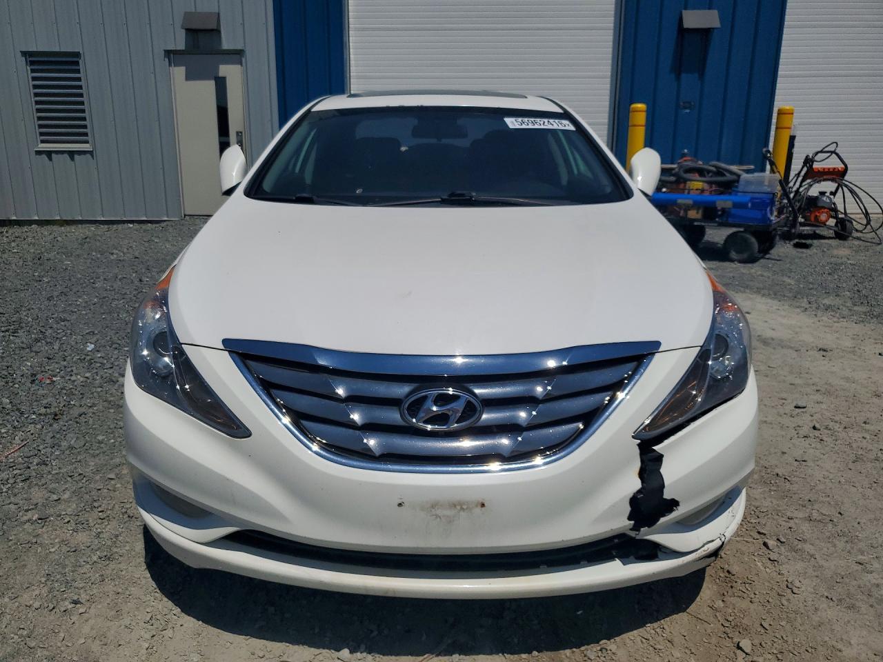 2013 Hyundai Sonata Se White vin: 5NPEC4AC0DH633054