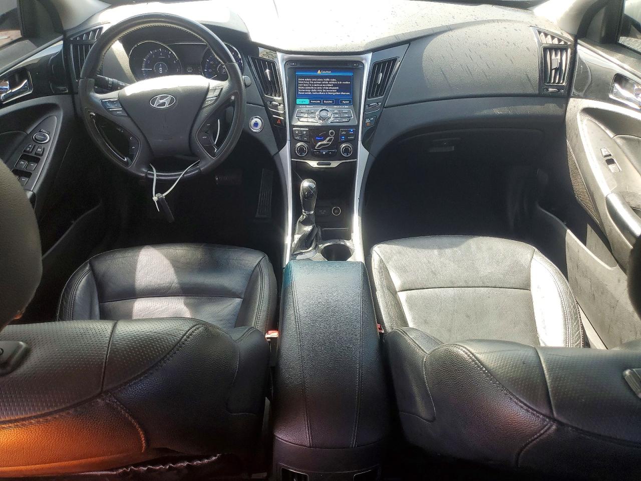 2013 Hyundai Sonata Limited White vin: 5NPEC4AC0DH653384