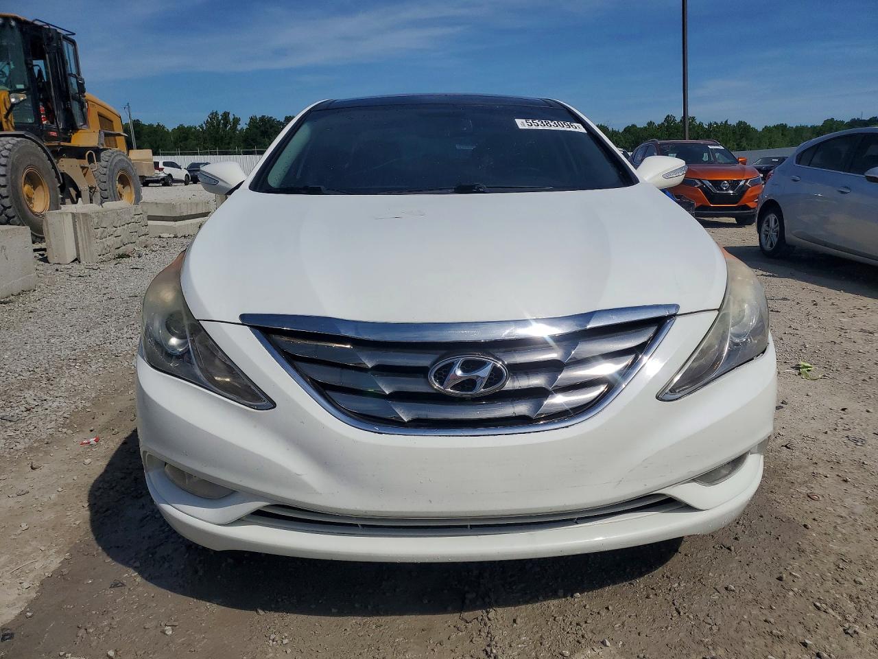 2013 Hyundai Sonata Limited White vin: 5NPEC4AC0DH653384