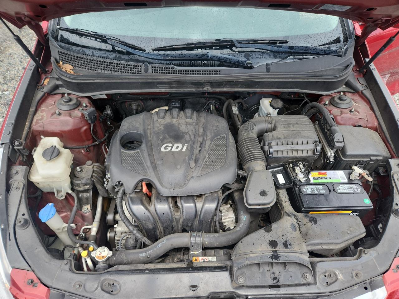 2013 Hyundai Sonata Se Burgundy vin: 5NPEC4AC0DH662764
