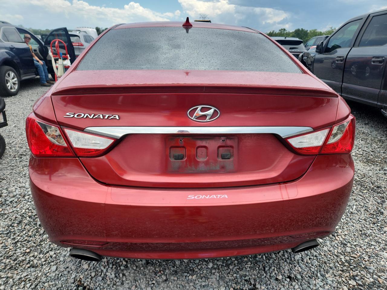 2013 Hyundai Sonata Se Burgundy vin: 5NPEC4AC0DH662764