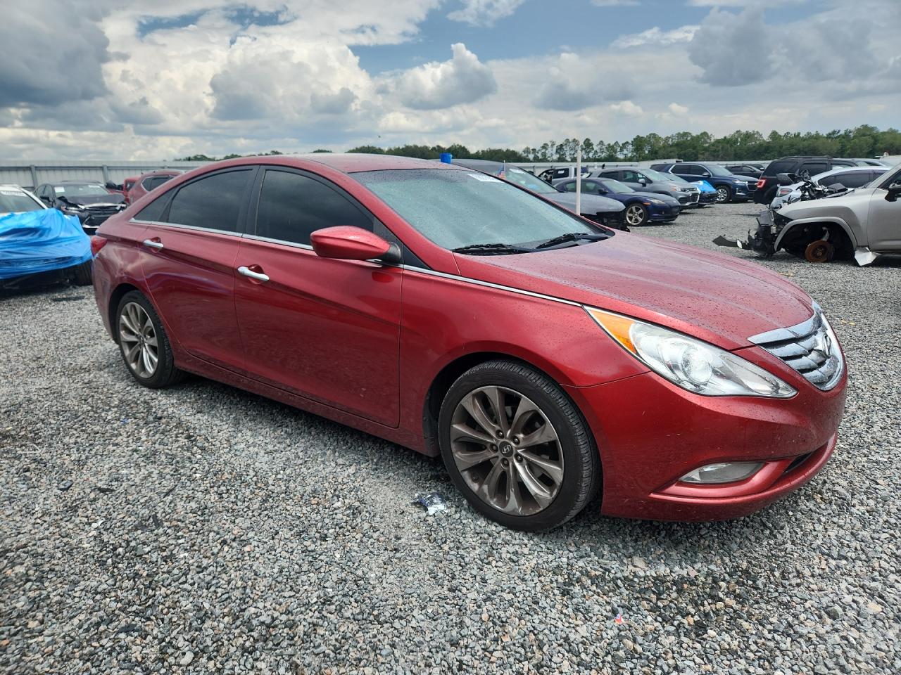 2013 Hyundai Sonata Se Burgundy vin: 5NPEC4AC0DH662764
