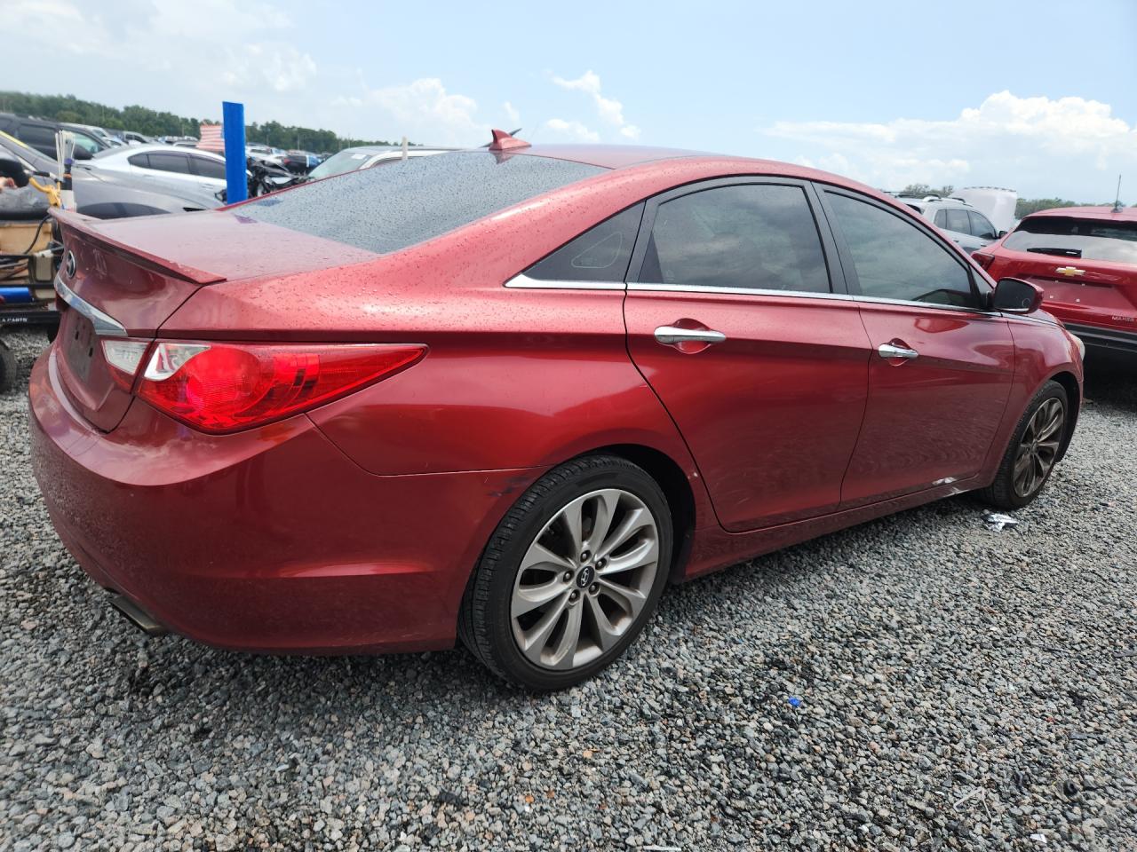 2013 Hyundai Sonata Se Burgundy vin: 5NPEC4AC0DH662764