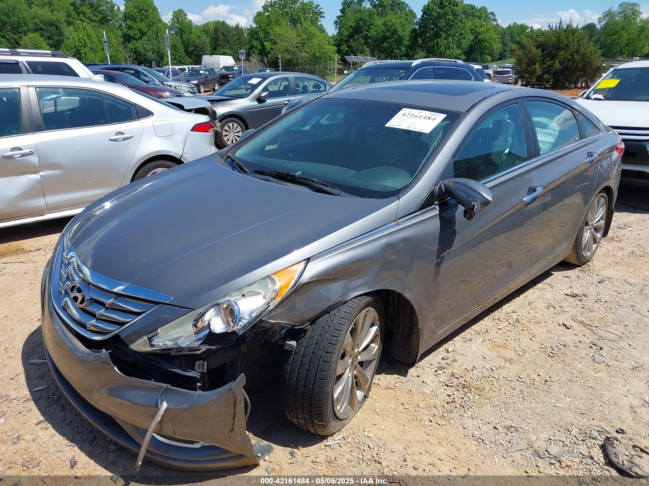 2013 Hyundai Sonata Se Gray vin: 5NPEC4AC0DH665082