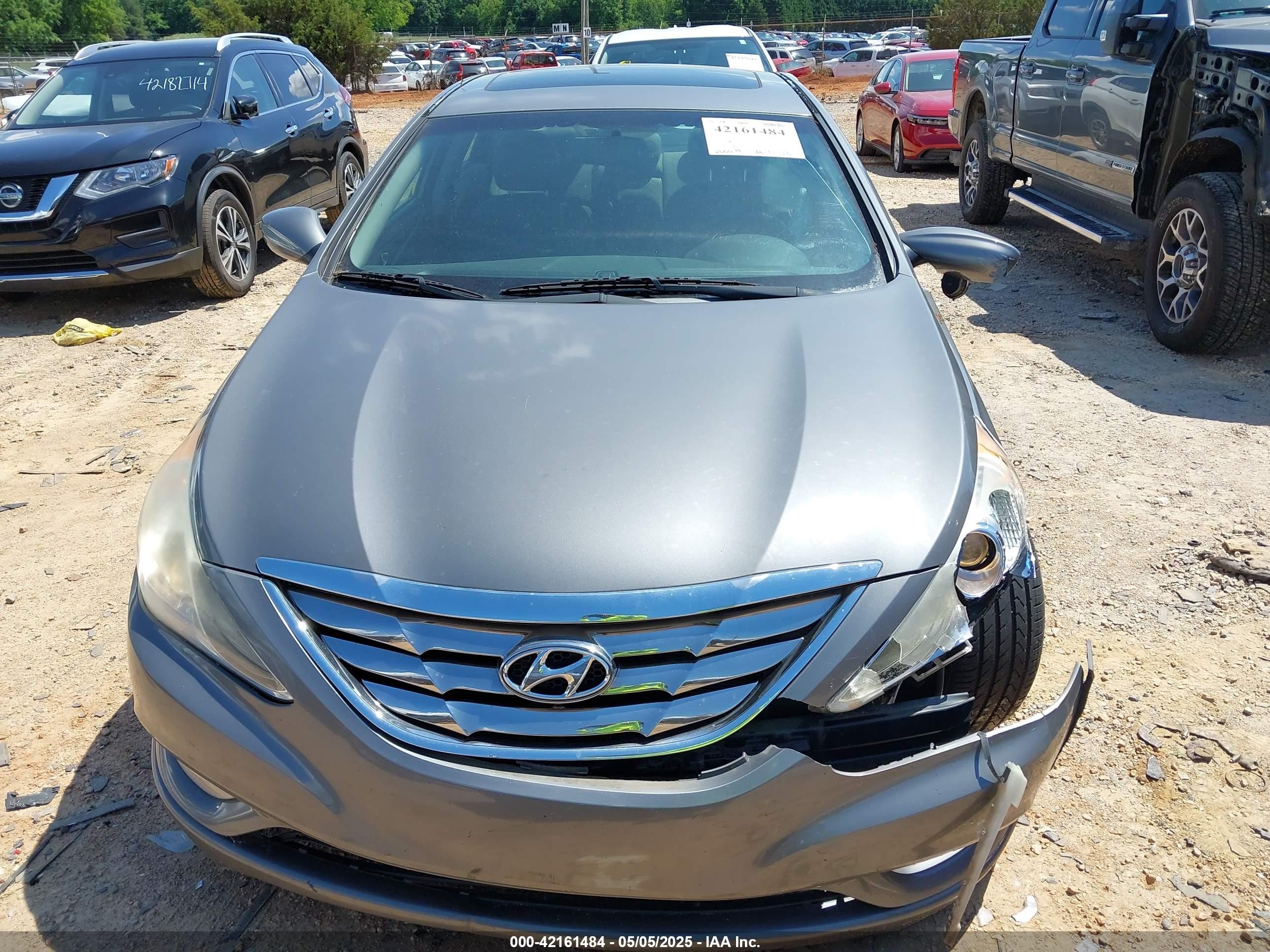 2013 Hyundai Sonata Se Gray vin: 5NPEC4AC0DH665082