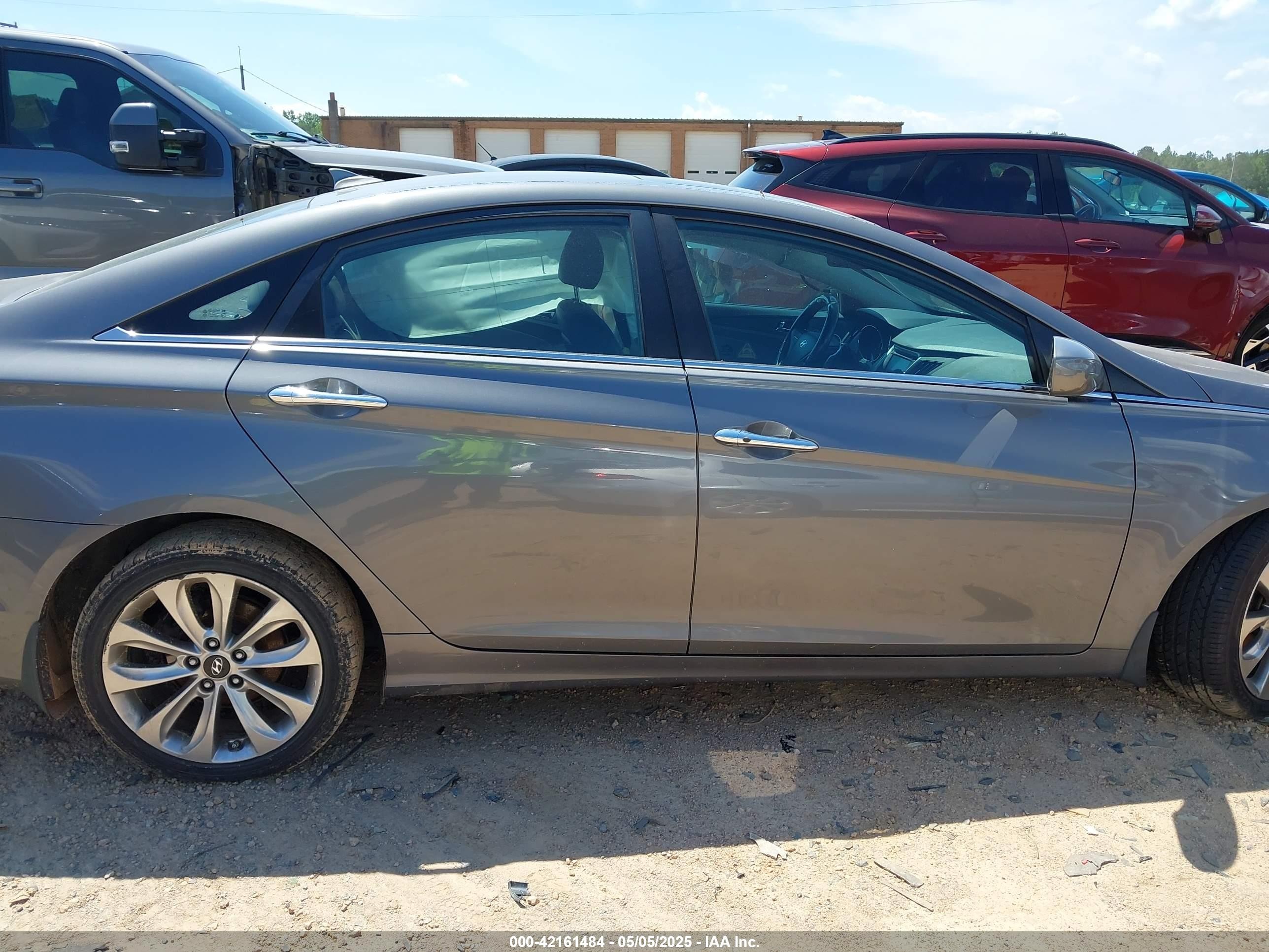 2013 Hyundai Sonata Se Gray vin: 5NPEC4AC0DH665082