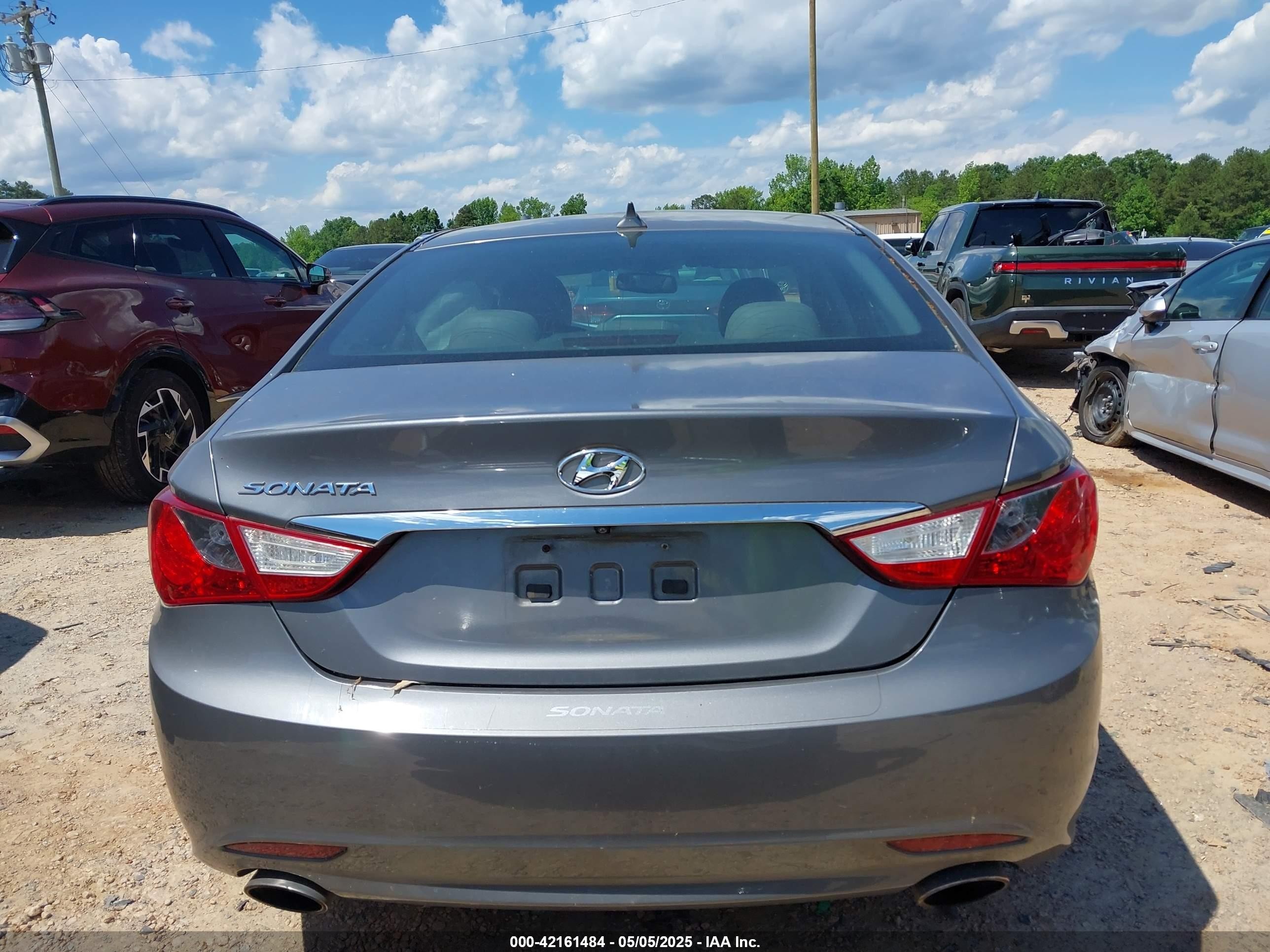 2013 Hyundai Sonata Se Gray vin: 5NPEC4AC0DH665082