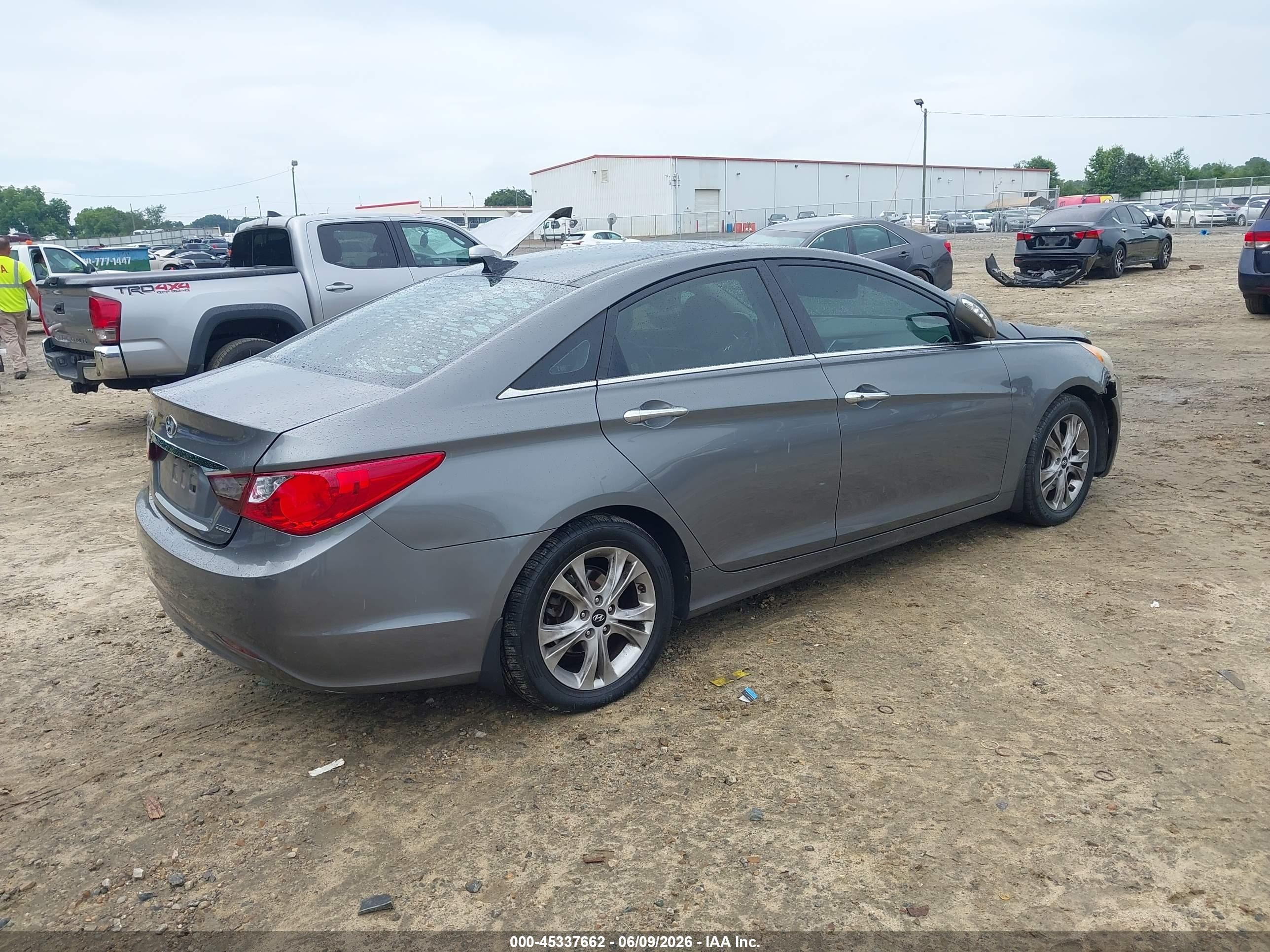 2013 Hyundai Sonata Limited Gray vin: 5NPEC4AC0DH670072