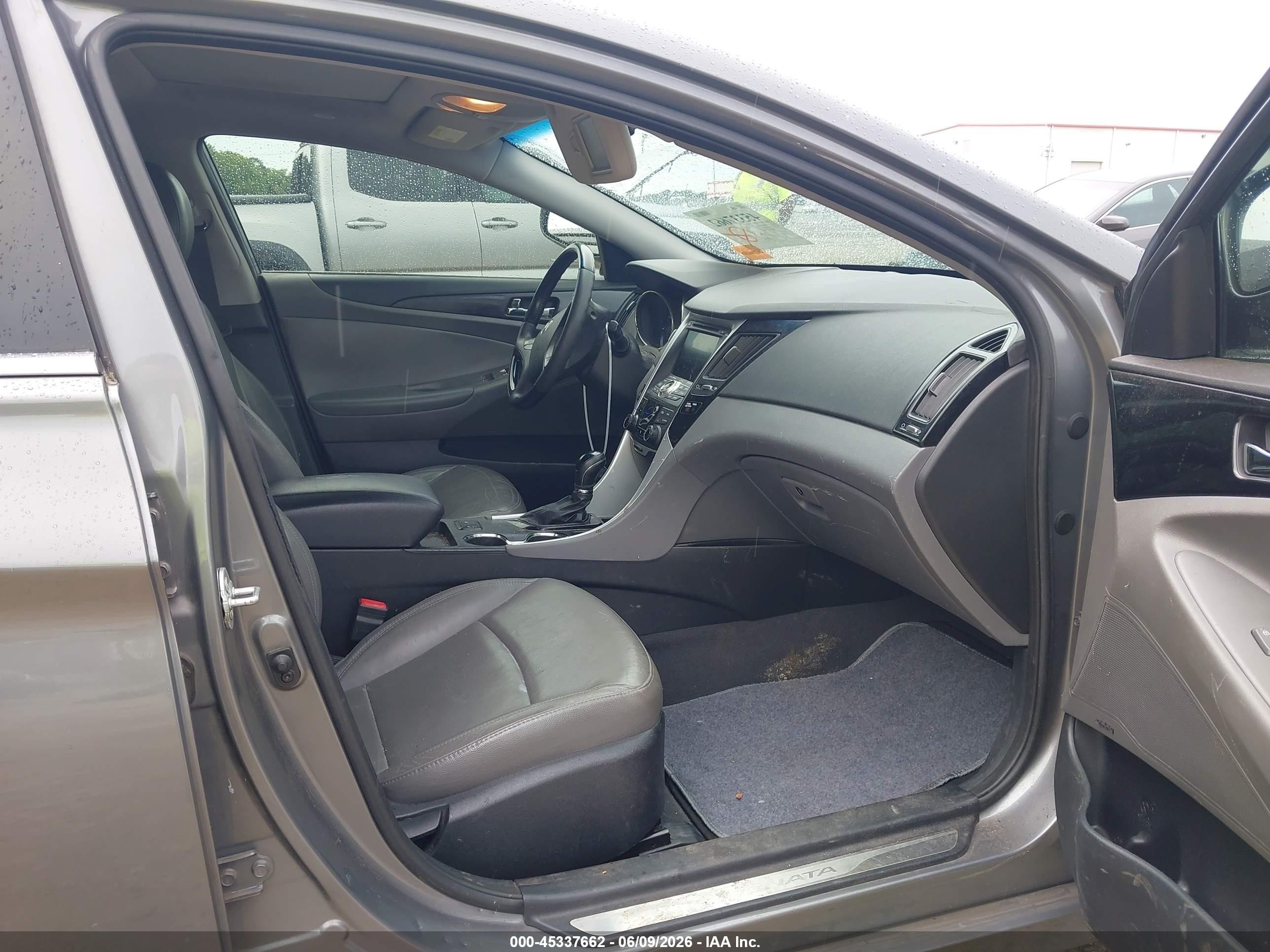 2013 Hyundai Sonata Limited Gray vin: 5NPEC4AC0DH670072