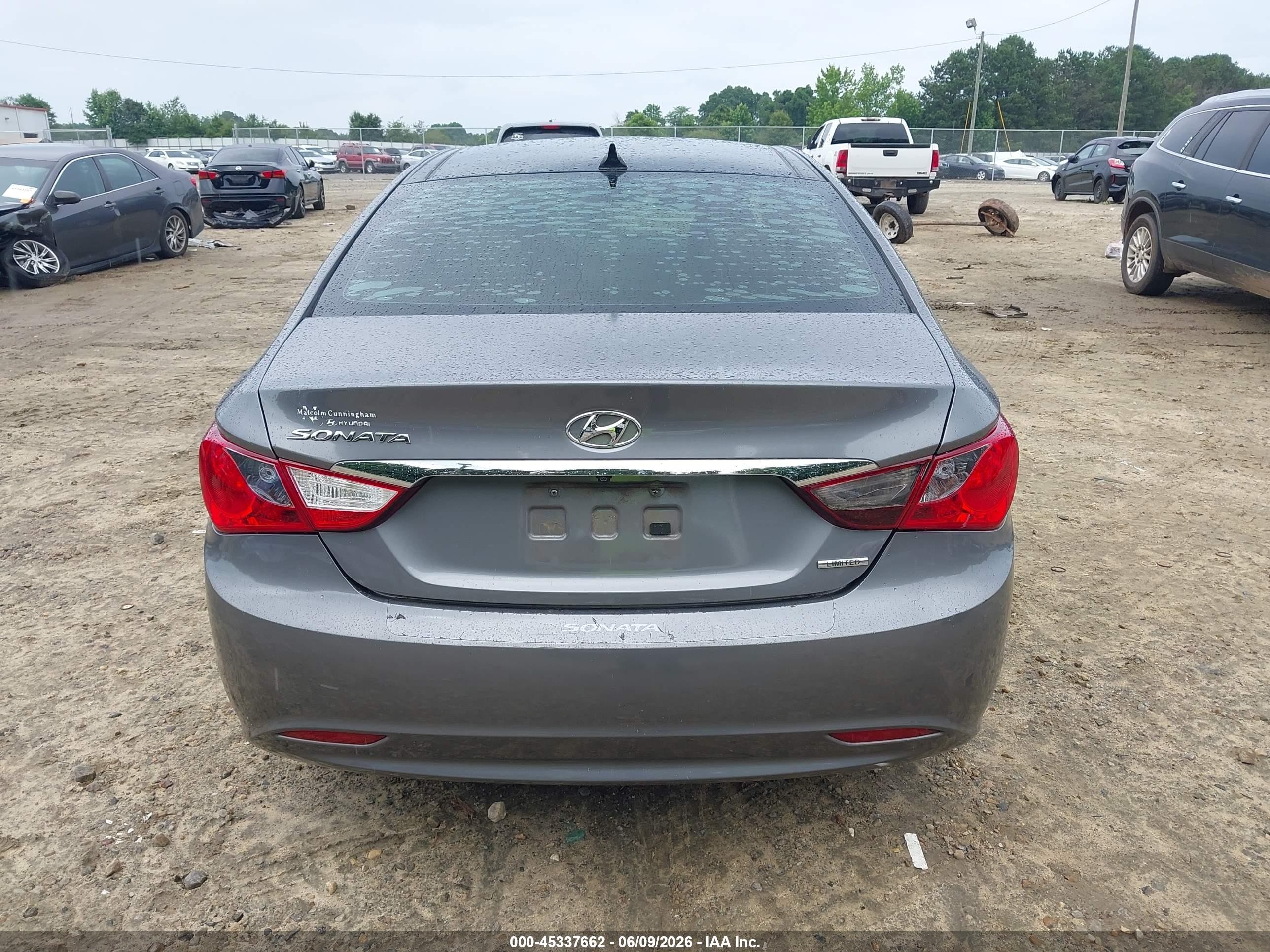 2013 Hyundai Sonata Limited Gray vin: 5NPEC4AC0DH670072