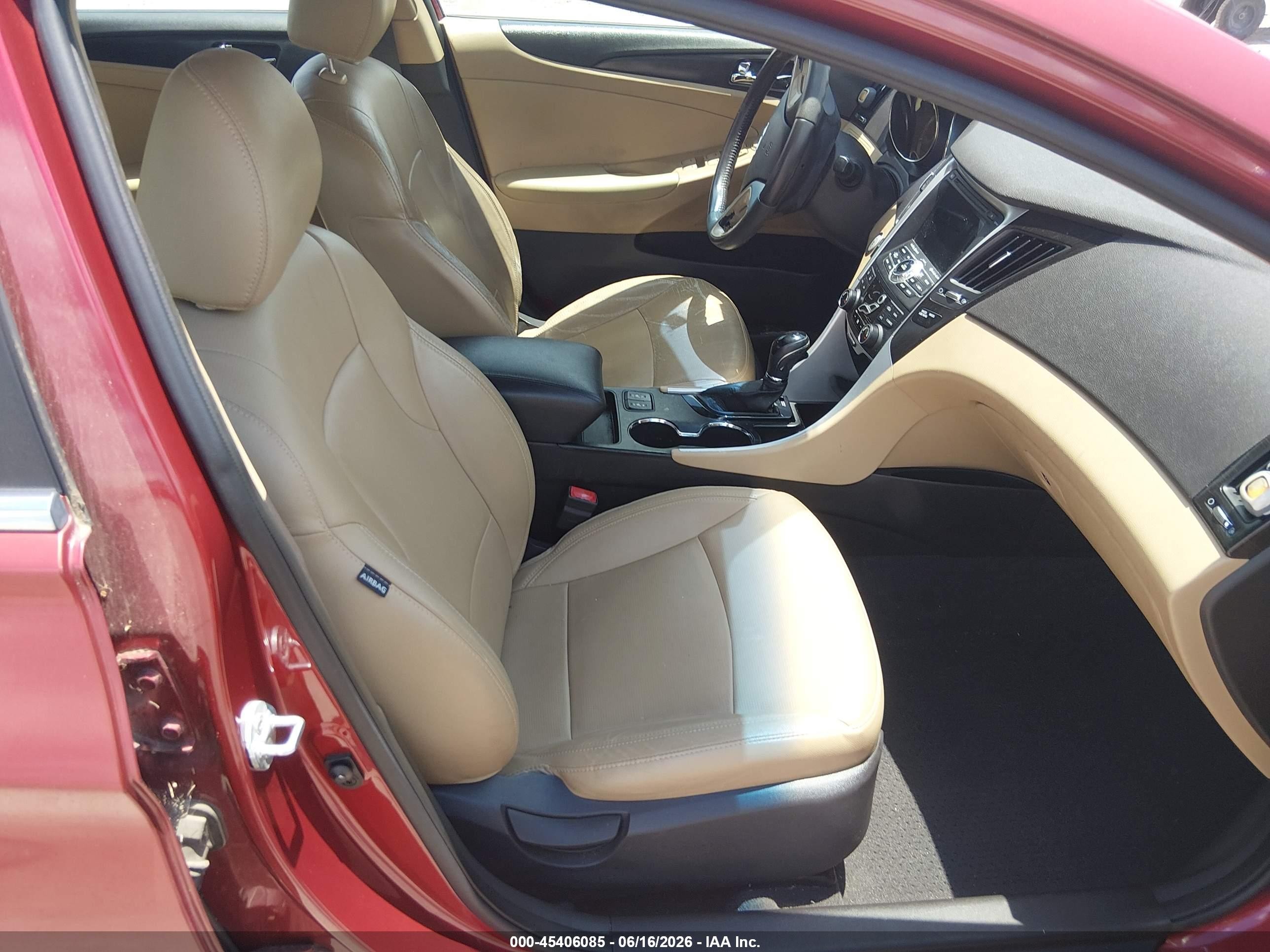 2013 Hyundai Sonata Limited White vin: 5NPEC4AC0DH683081