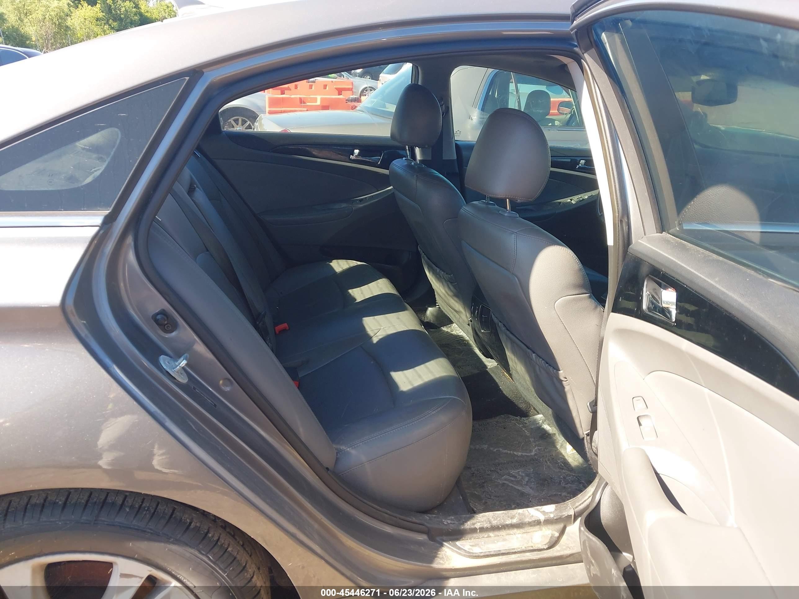 2013 Hyundai Sonata Limited Gray vin: 5NPEC4AC0DH688443