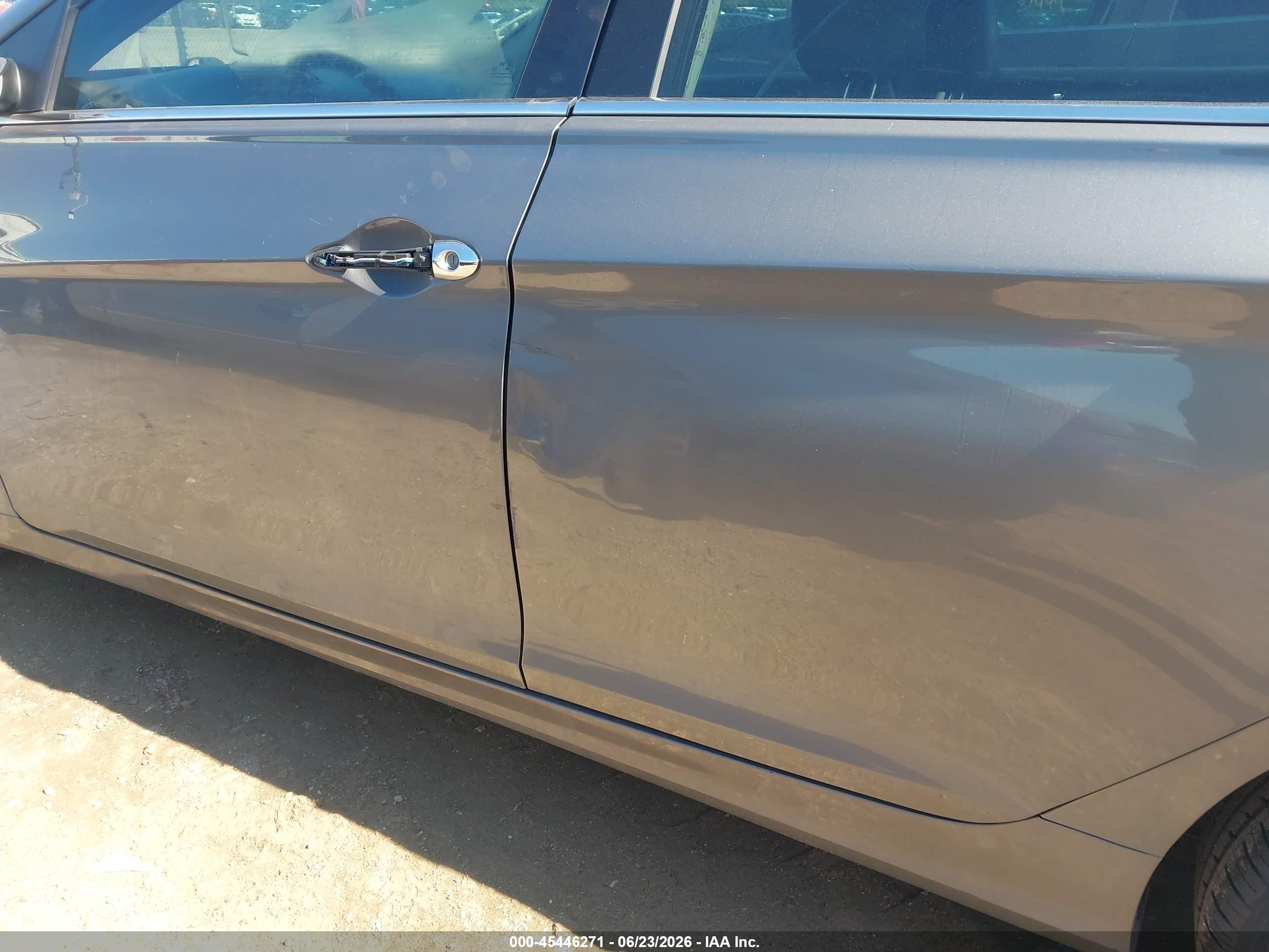 2013 Hyundai Sonata Limited Gray vin: 5NPEC4AC0DH688443
