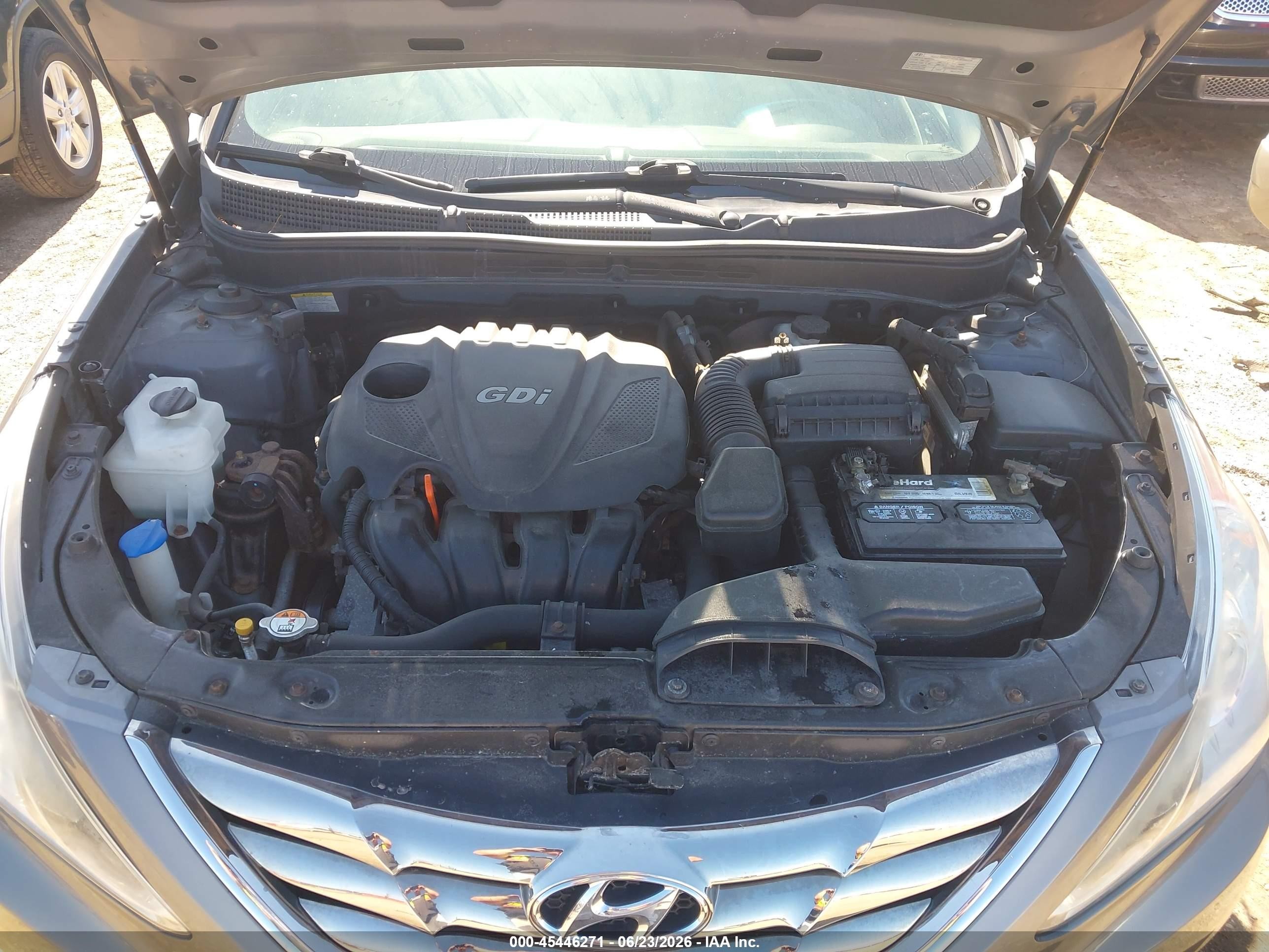 2013 Hyundai Sonata Limited Gray vin: 5NPEC4AC0DH688443