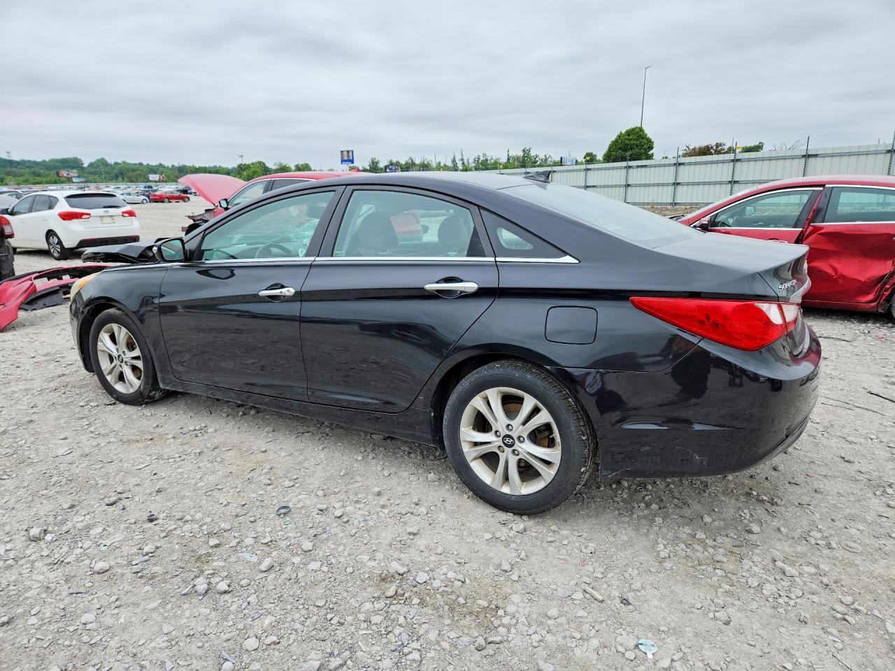 2013 Hyundai Sonata Limited Black vin: 5NPEC4AC0DH699605