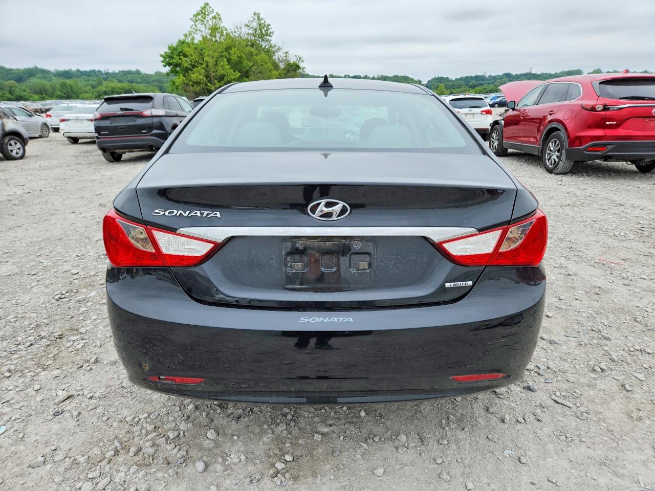 2013 Hyundai Sonata Limited Black vin: 5NPEC4AC0DH699605