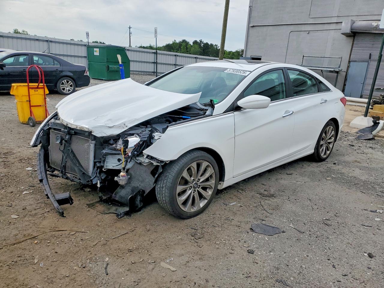 2013 Hyundai Sonata Se Белый vin: 5NPEC4AC0DH701790