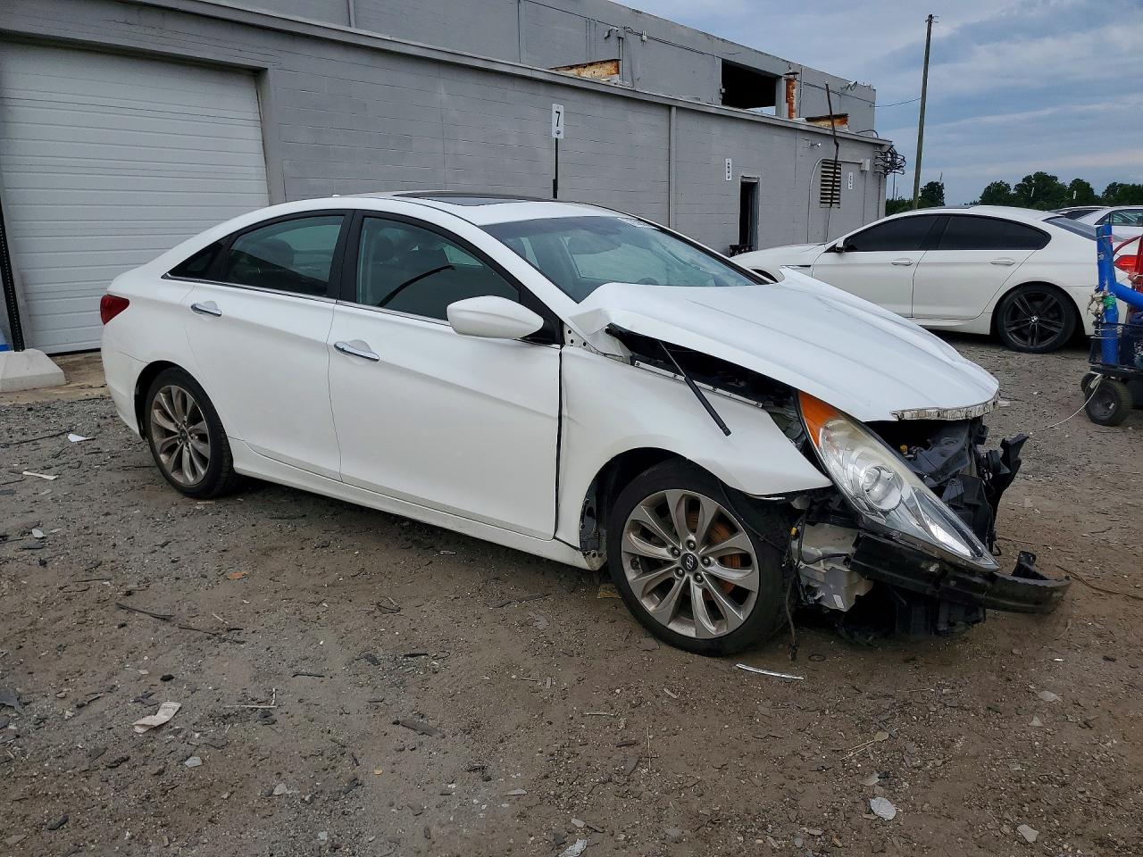 2013 Hyundai Sonata Se Белый vin: 5NPEC4AC0DH701790