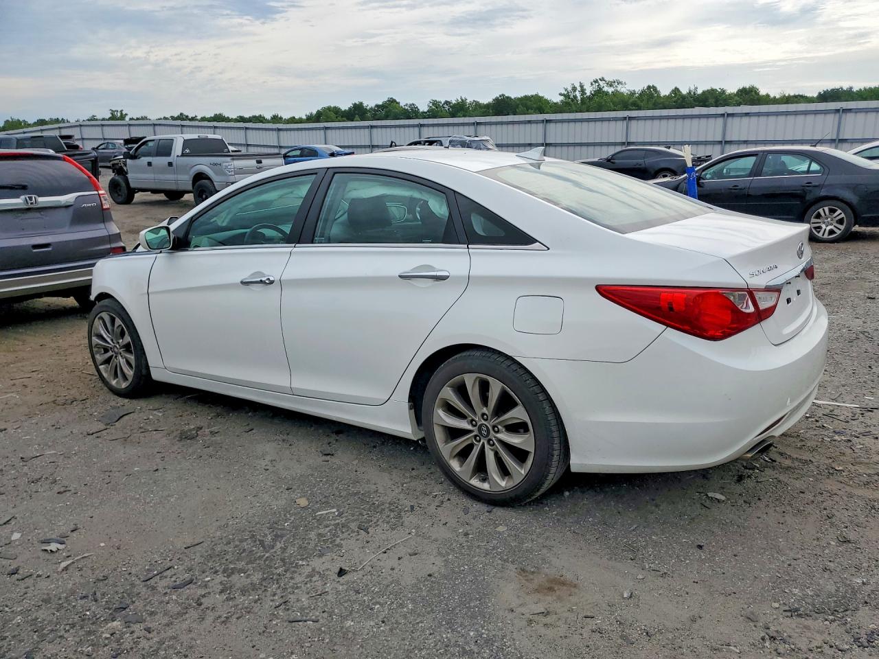 2013 Hyundai Sonata Se Белый vin: 5NPEC4AC0DH701790
