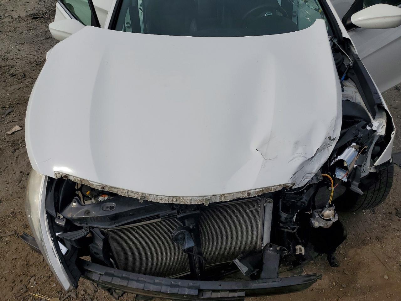 2013 Hyundai Sonata Se Белый vin: 5NPEC4AC0DH701790